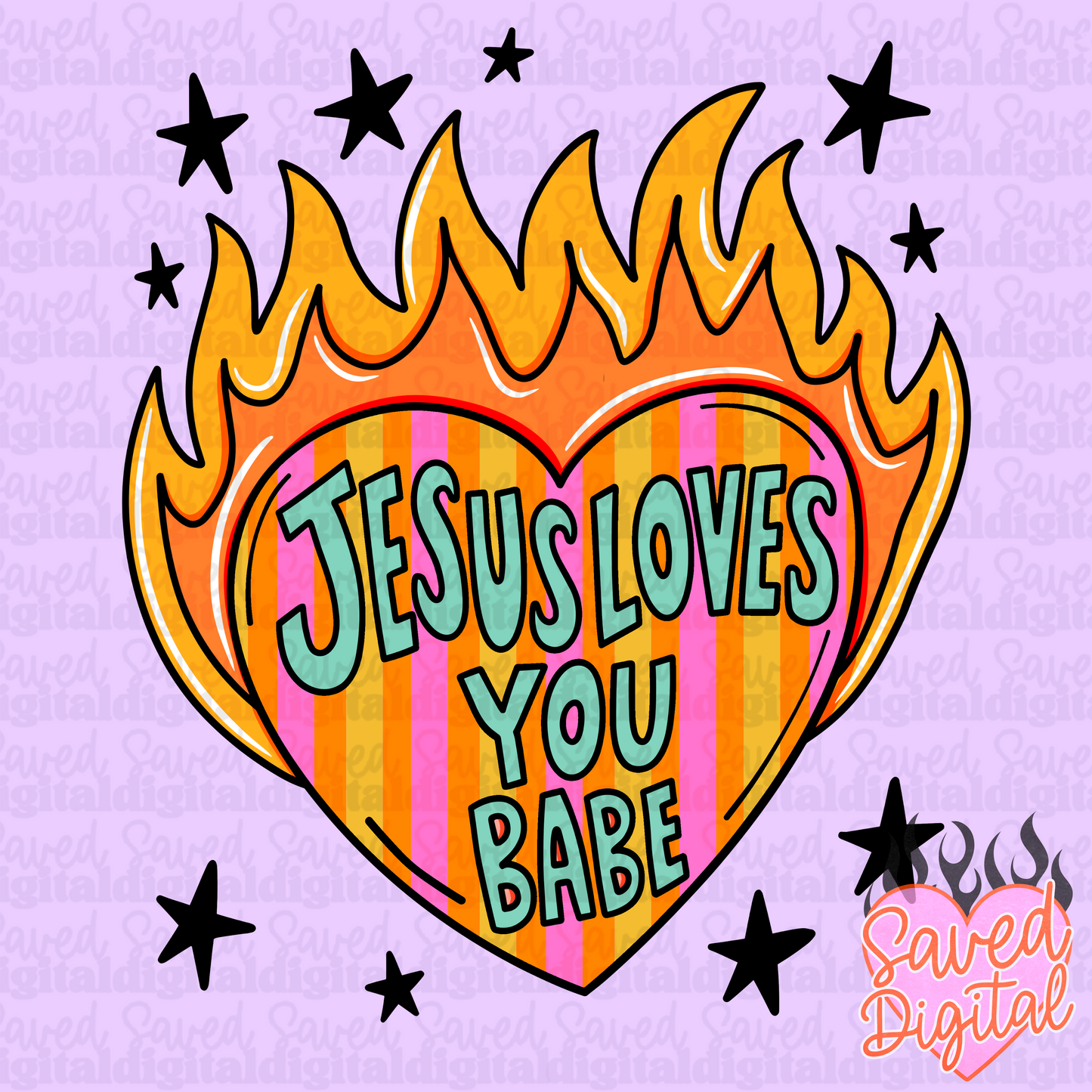 JESUS LOVES YOU BABE