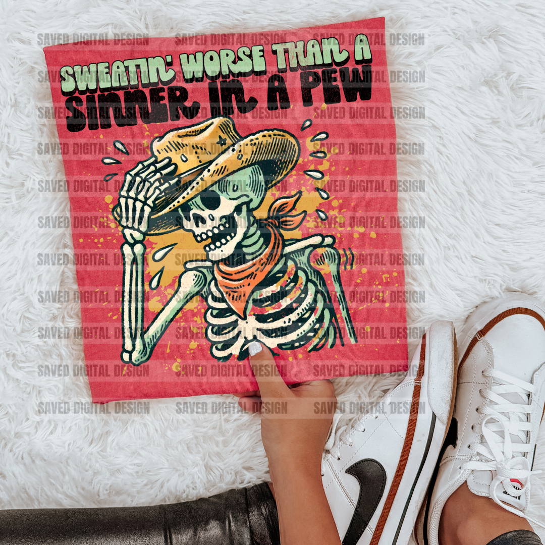 SUMMER DROP SWEATIN' WORSE PNG
