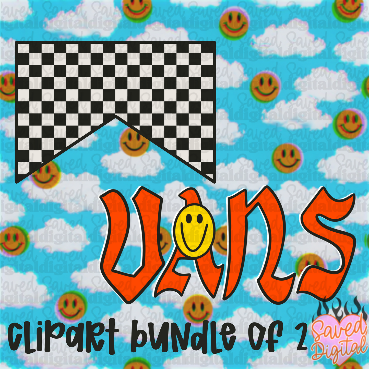 VAN CHECKER CLIPART