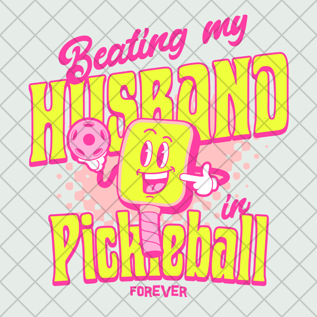 BEATING MY HUSBAND IN PICKLEBALL PNG