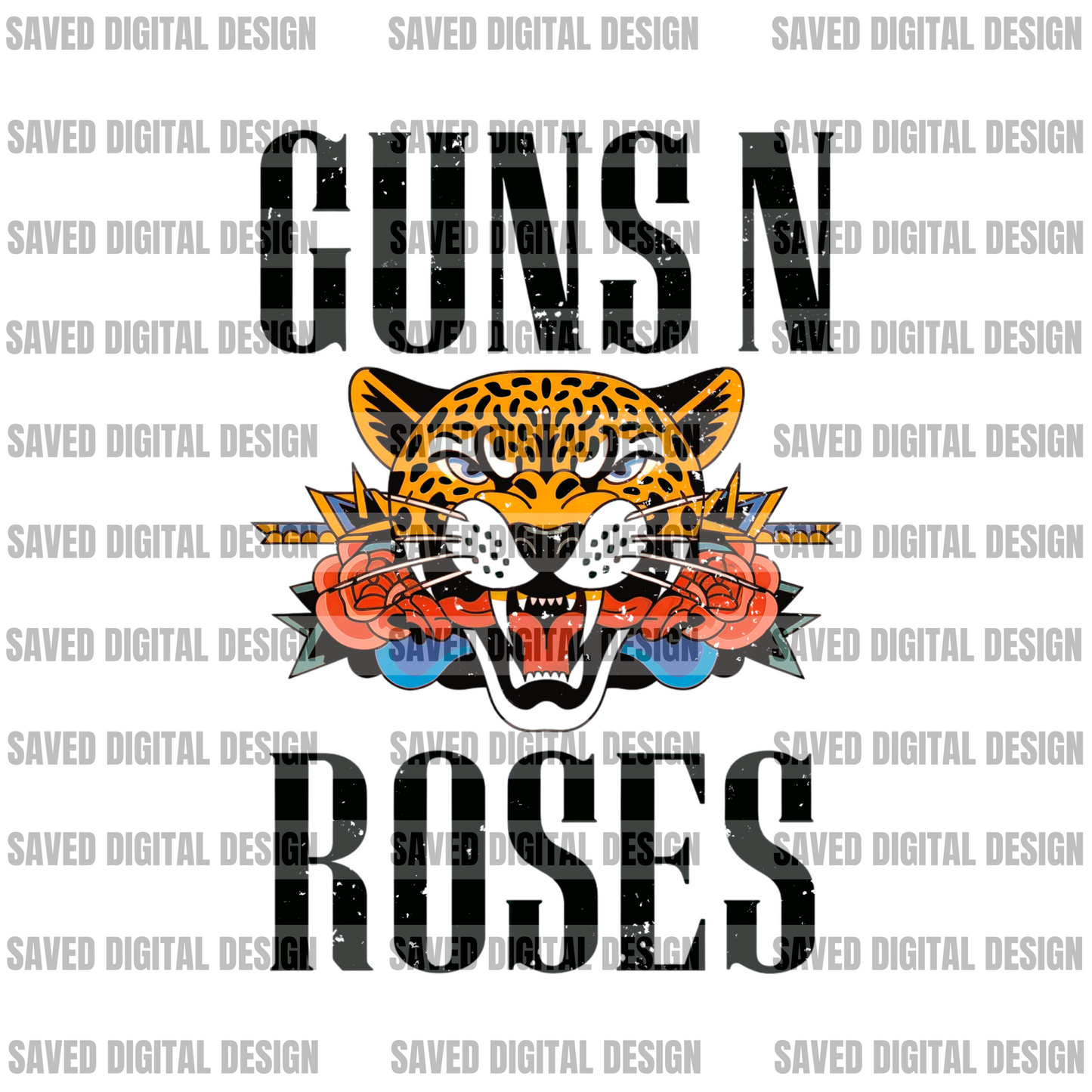 GUNS N ROSES TIGER