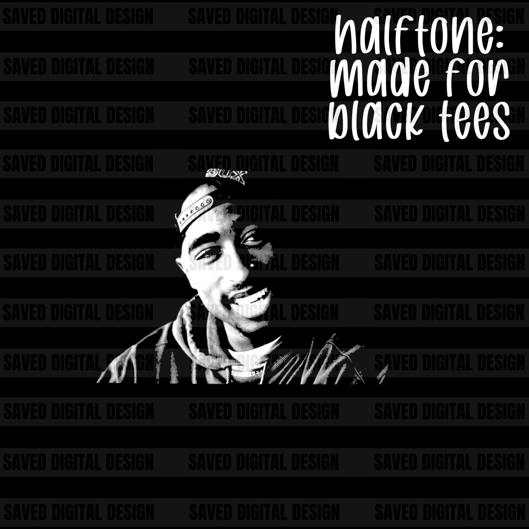 TUPAC HALFTONE