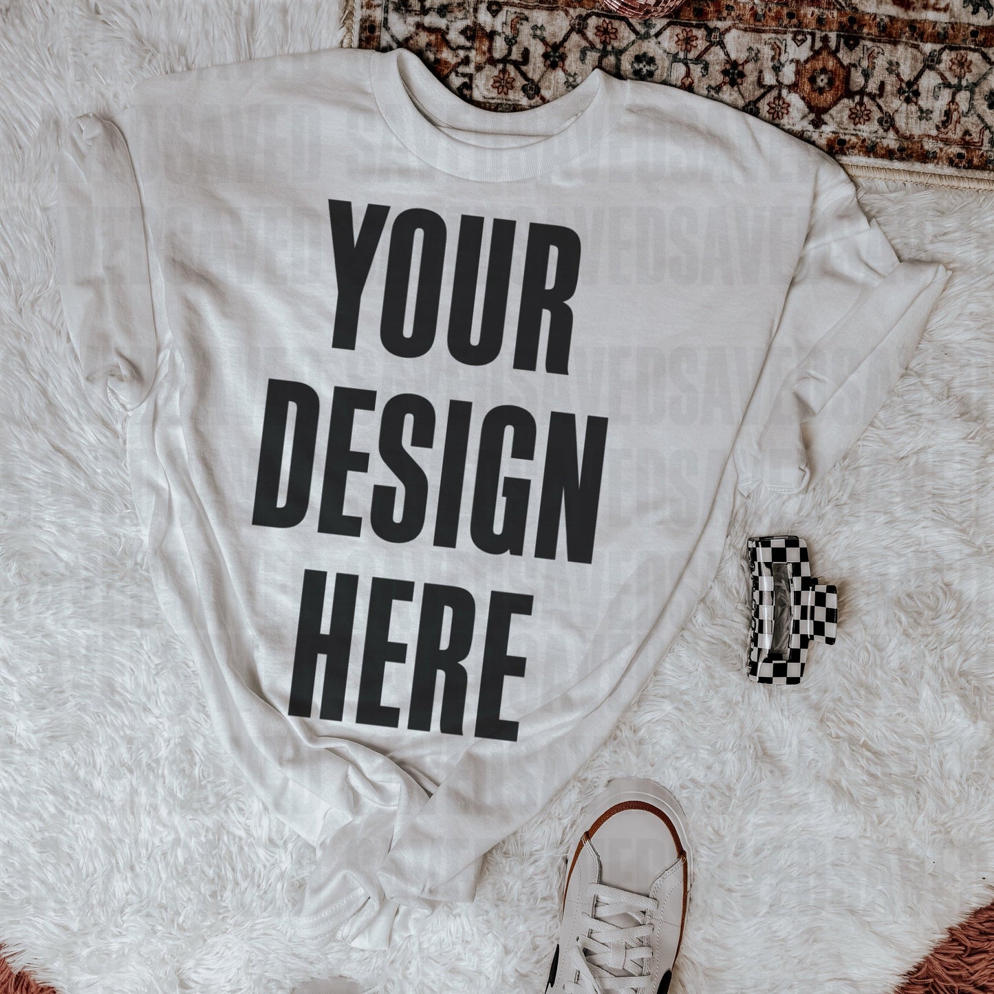 WHITE TEE - THE MOST MOCK DROP