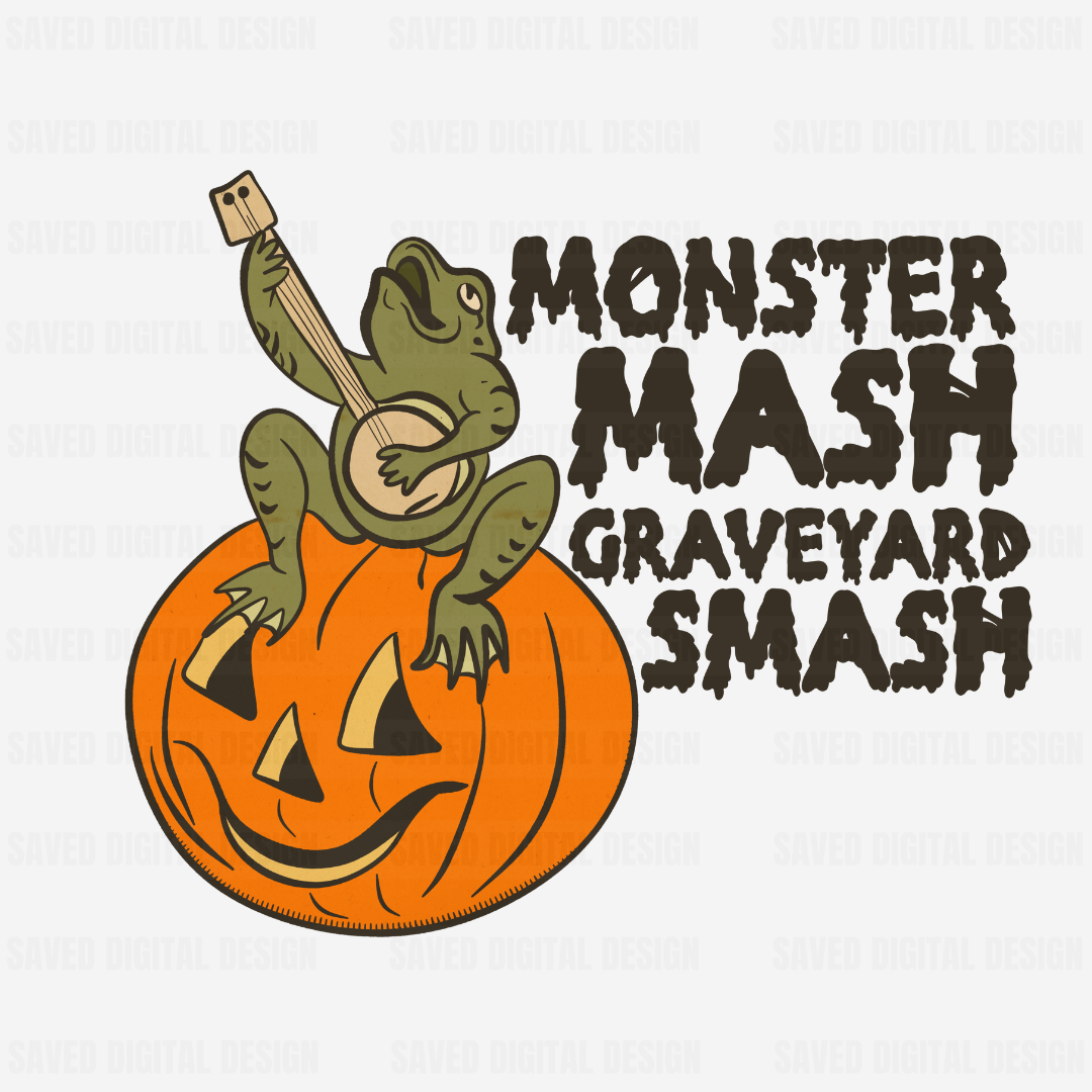 VINTAGE FROG MONSTER MASH