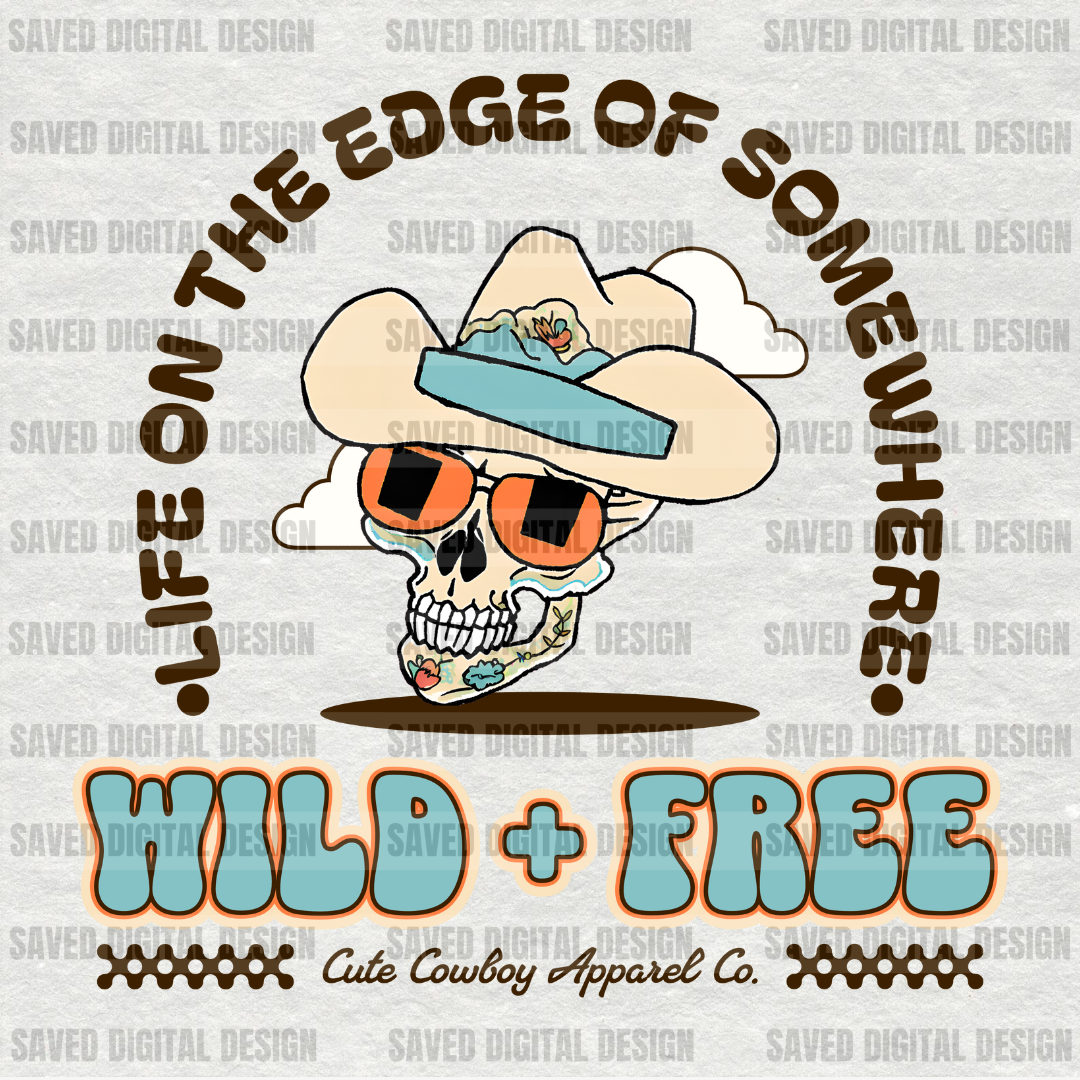 WILD + FREE PNG
