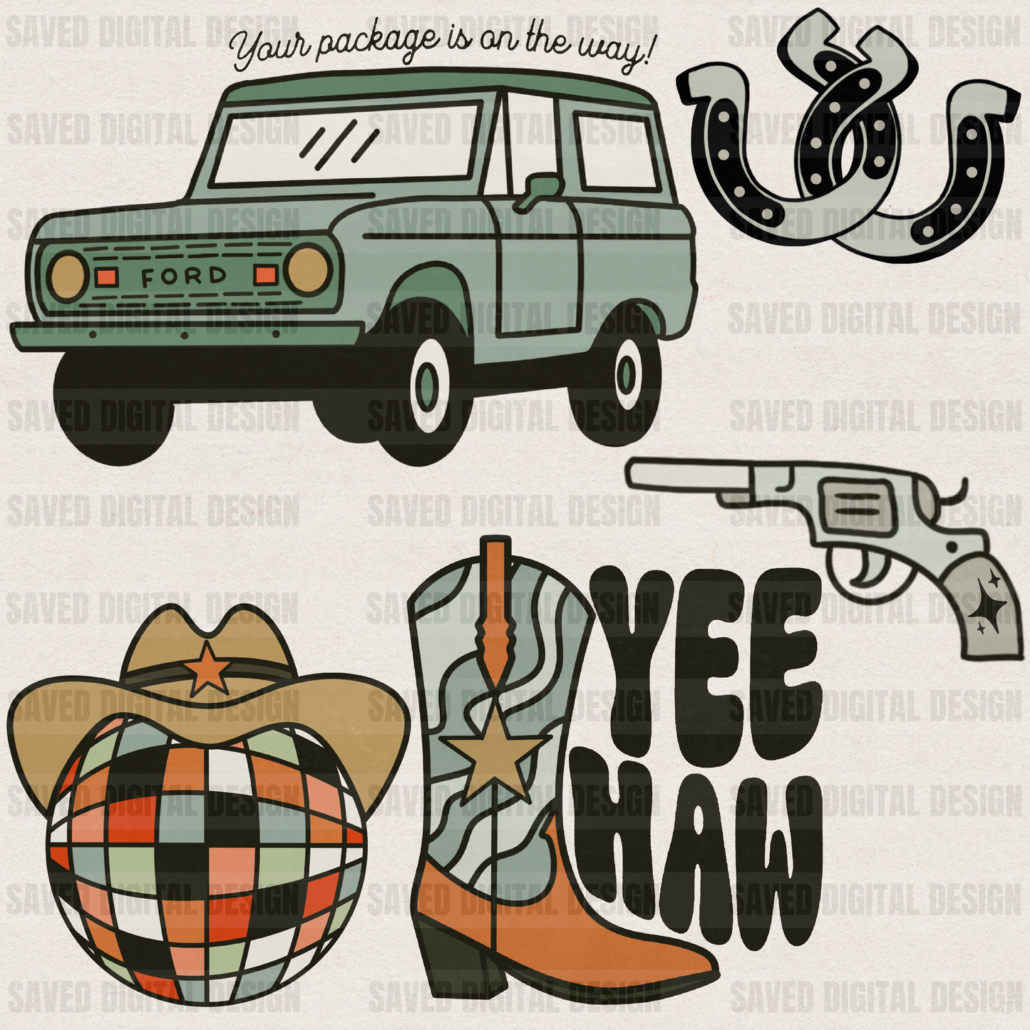 DIY BRANDING KIT - WESTERN