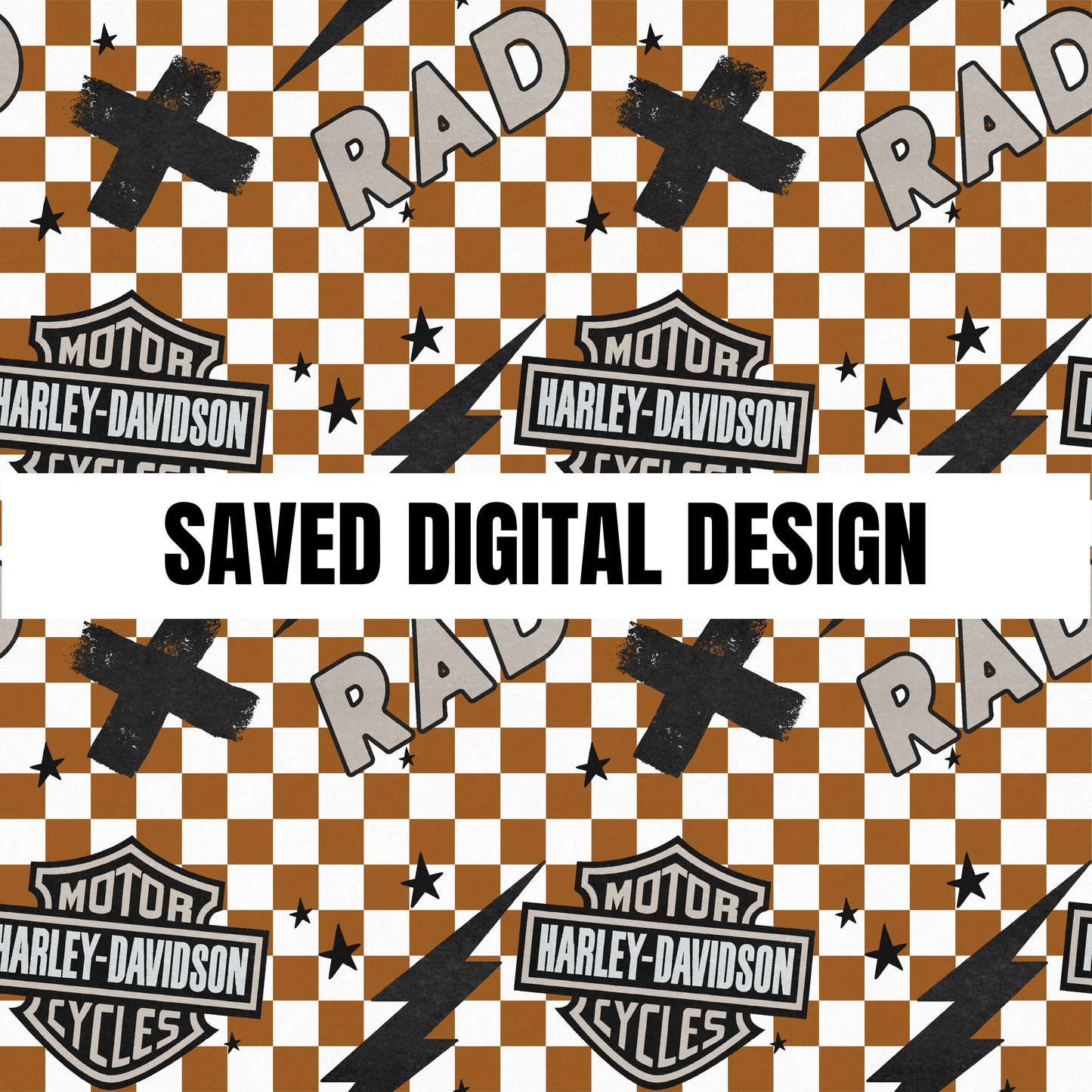 RAD CHECKER HARLEY SEAMLESS