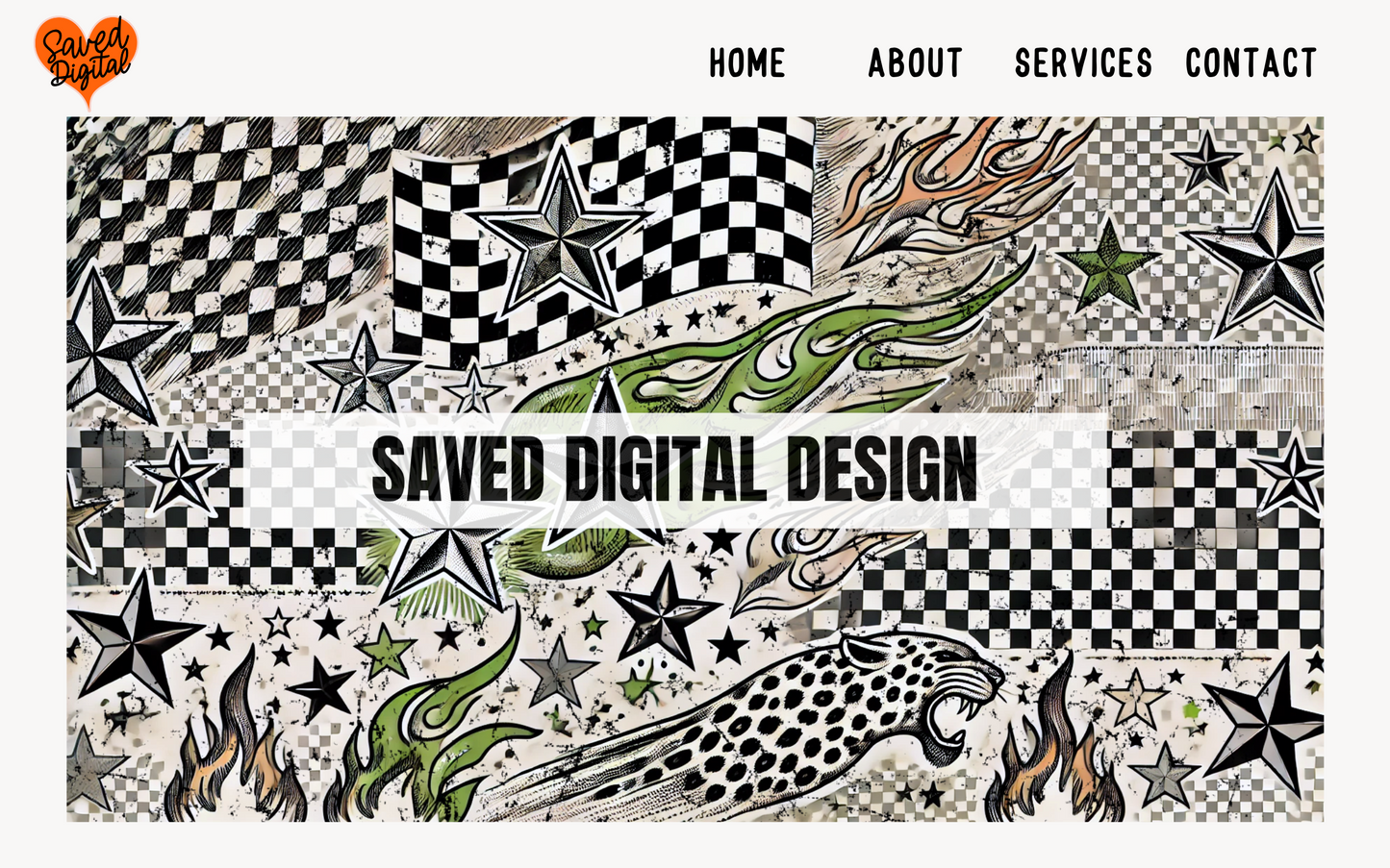 EDGY ABSTRACT FACEBOOK/WEBSITE BANNER