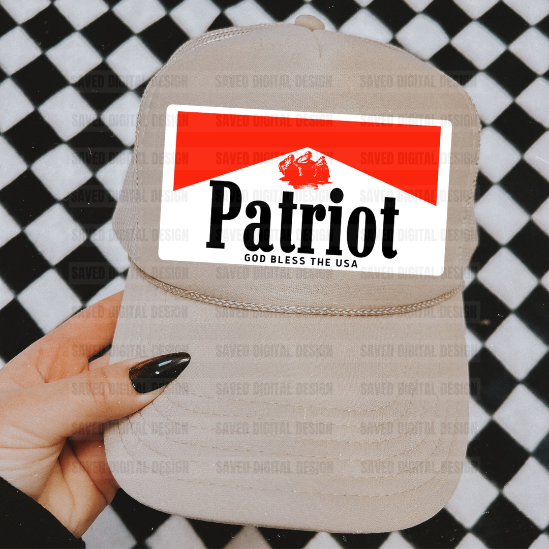 PATRIOT TRUCKER CAP PNG