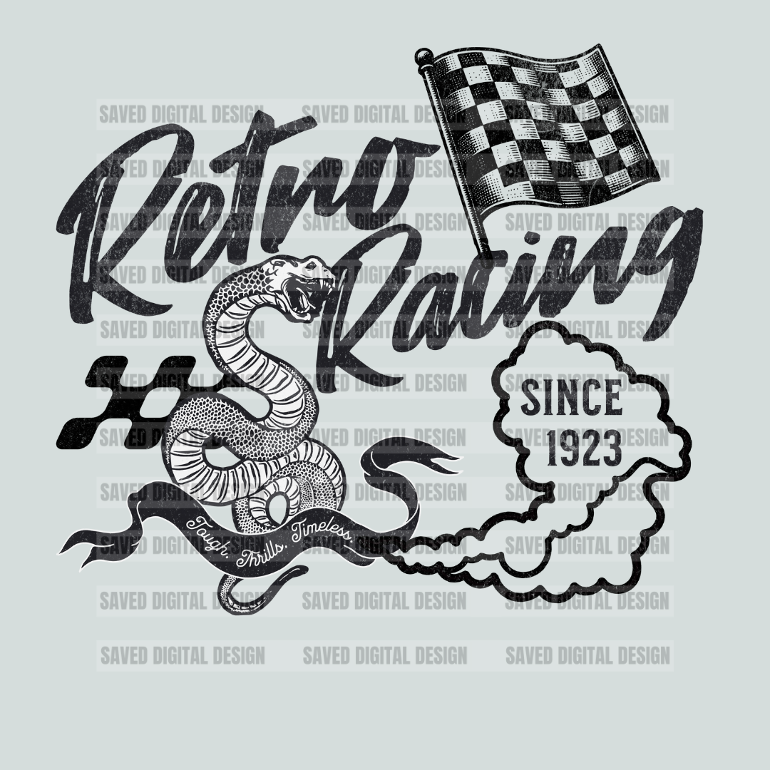 RETRO RACING PNG