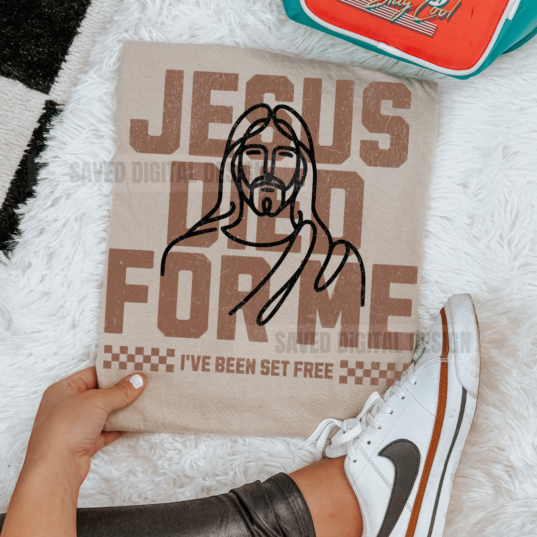 JESUS DIED FOR ME PNG