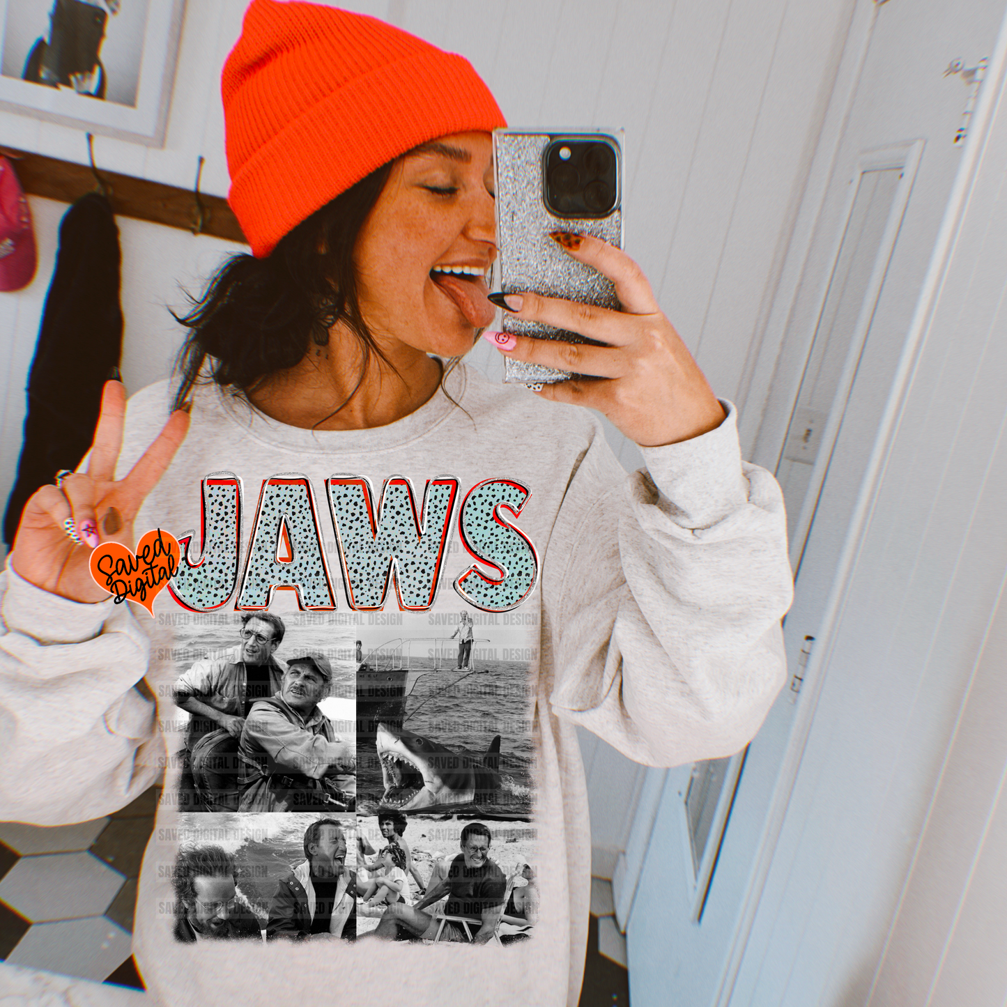 JAWS COLLAGE DOTTED