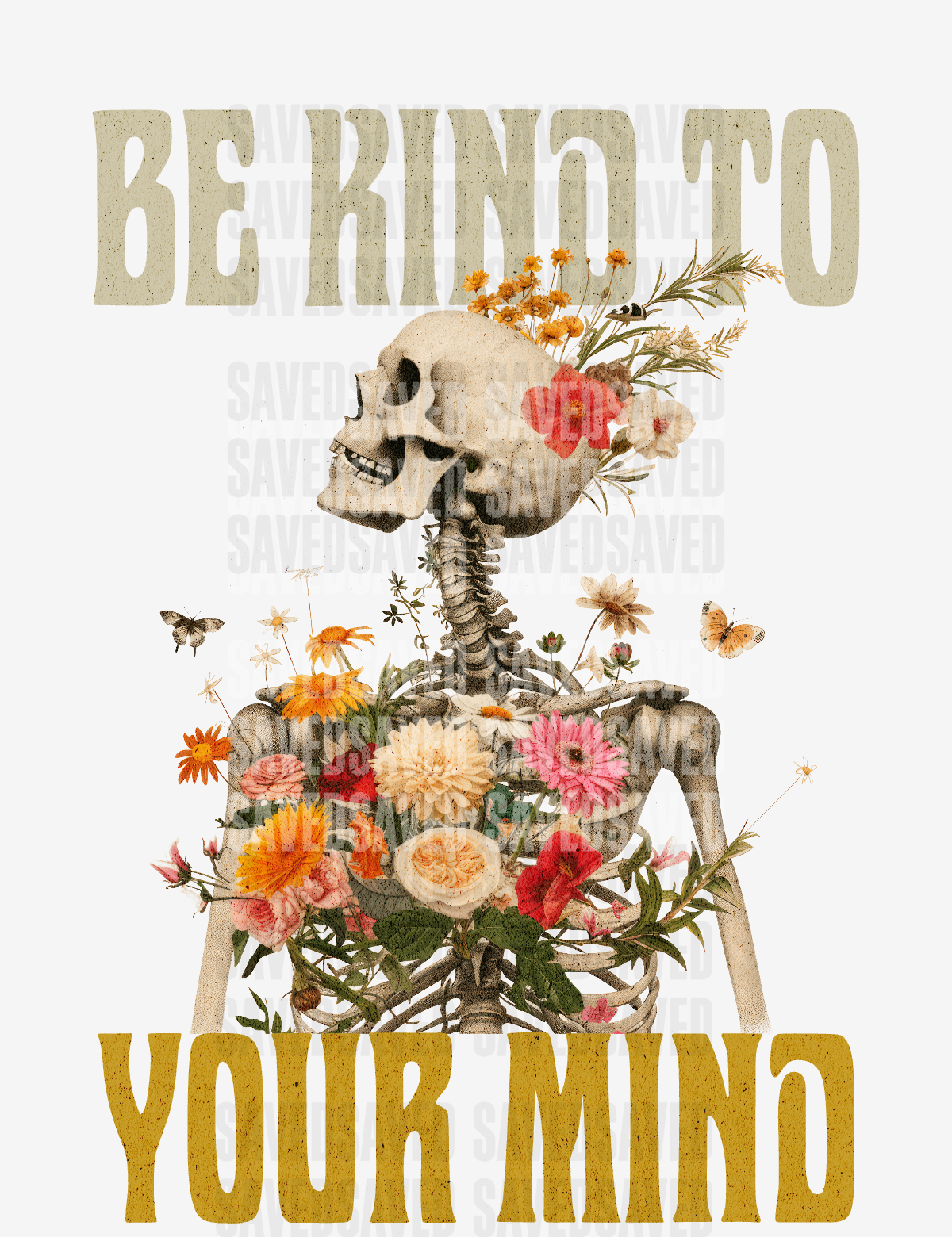 BE KIND TO YOUR MIND PNG