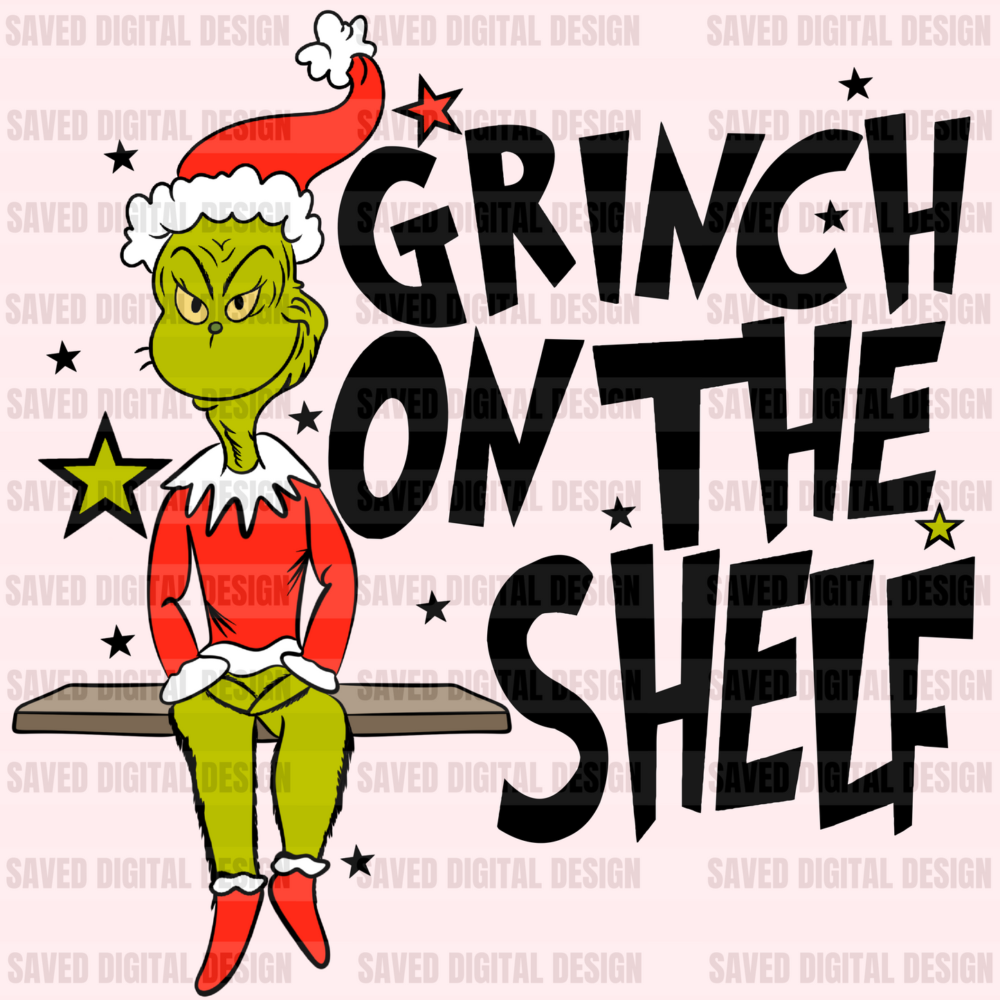 GREEN GUY ON THE SHELF
