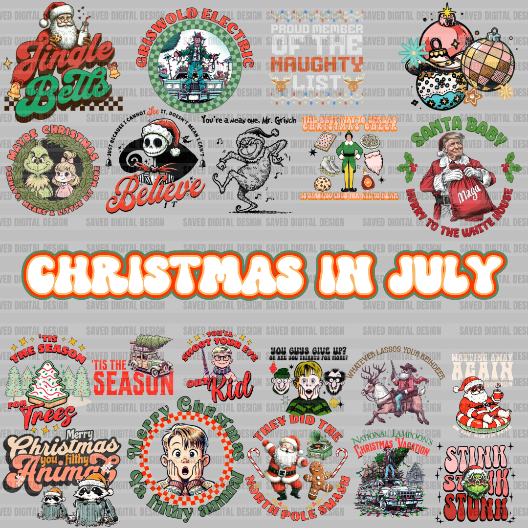 SINGLES --- CHRISTMAS IN JULY