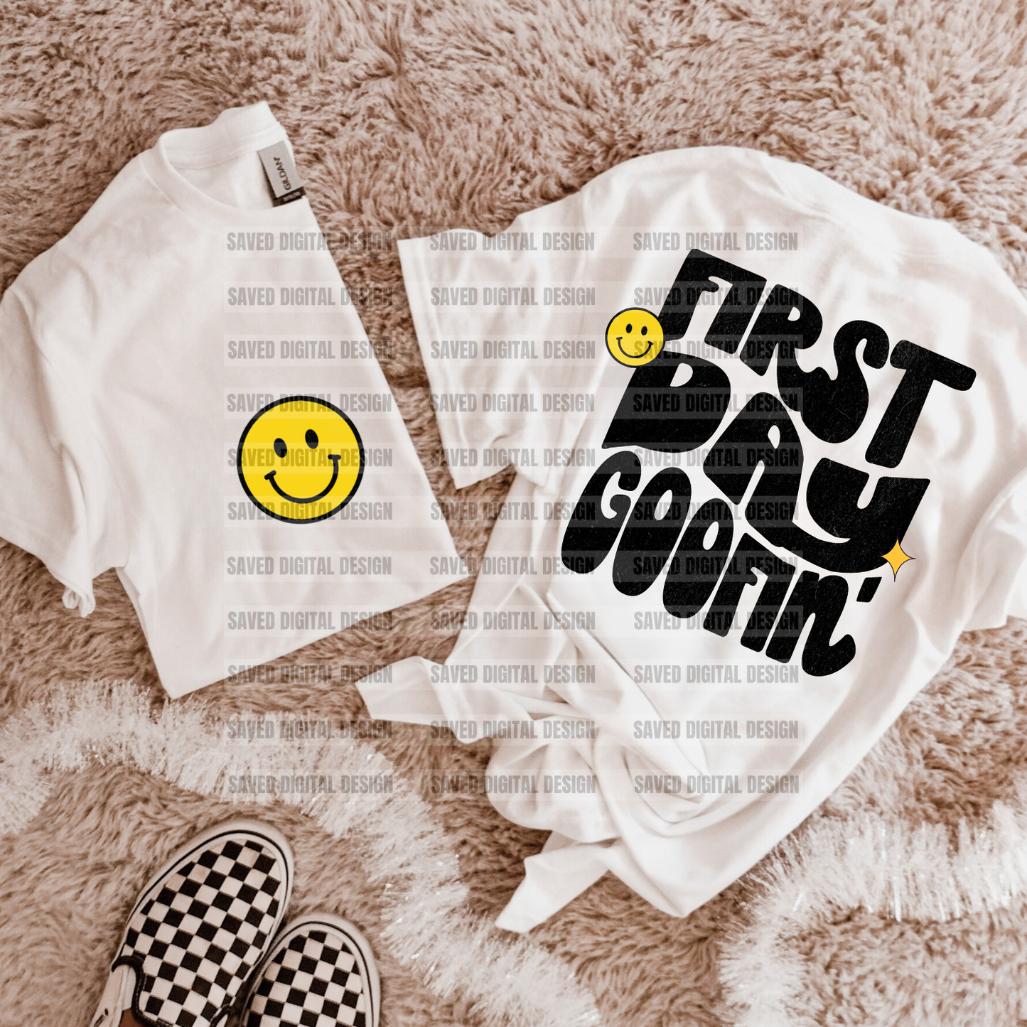 BACK TO SCHOOL FIRST DAY GOOFIN' PNG