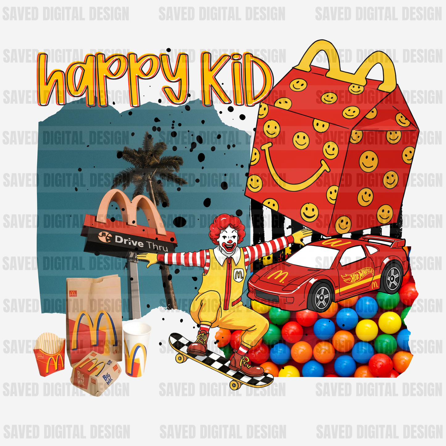 HAPPY KID COLLAGE