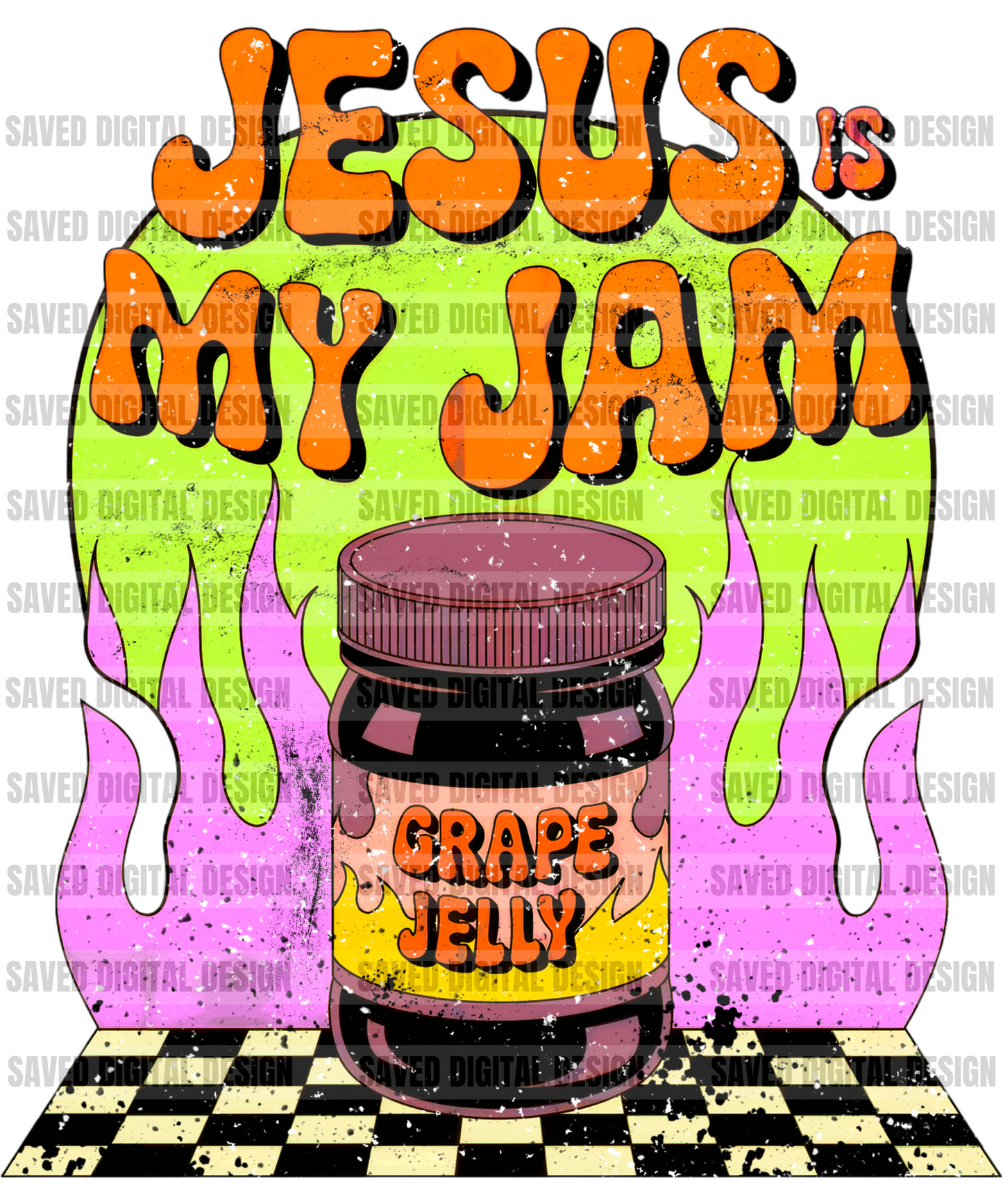 JESUS IS MY JAM NEON