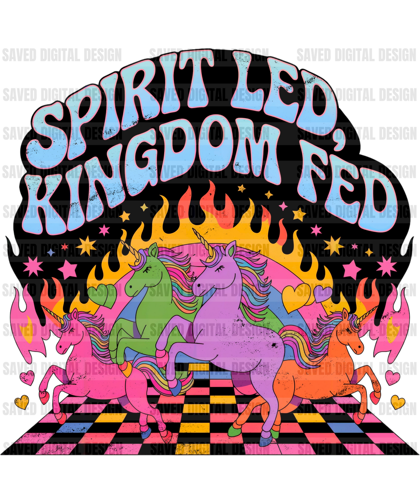 SPIRIT LEAD, KINGDOM FED NEON