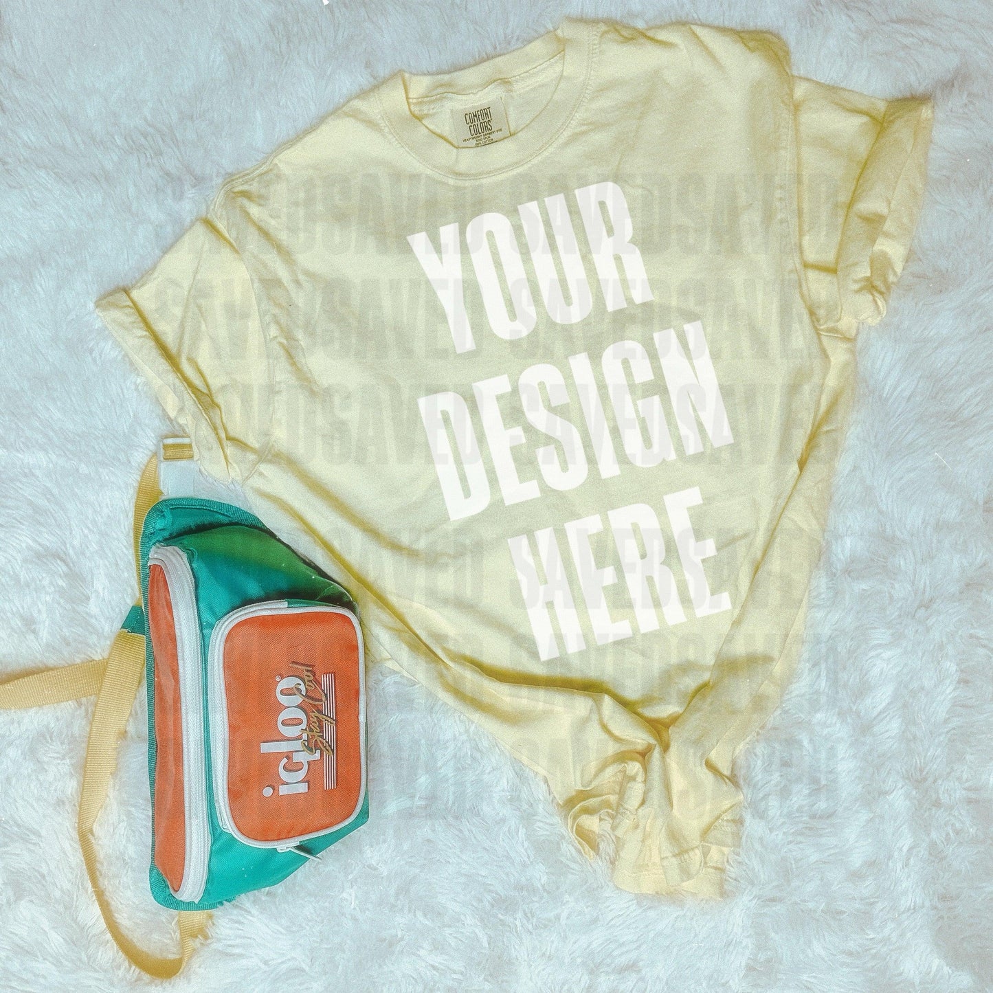 COMFORT COLORS MOCK YELLOW