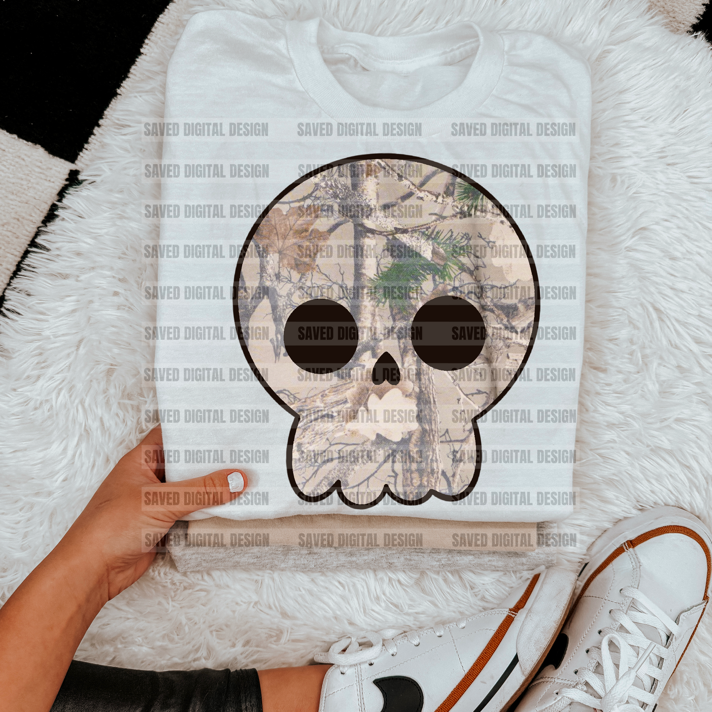 CAMO SKULL