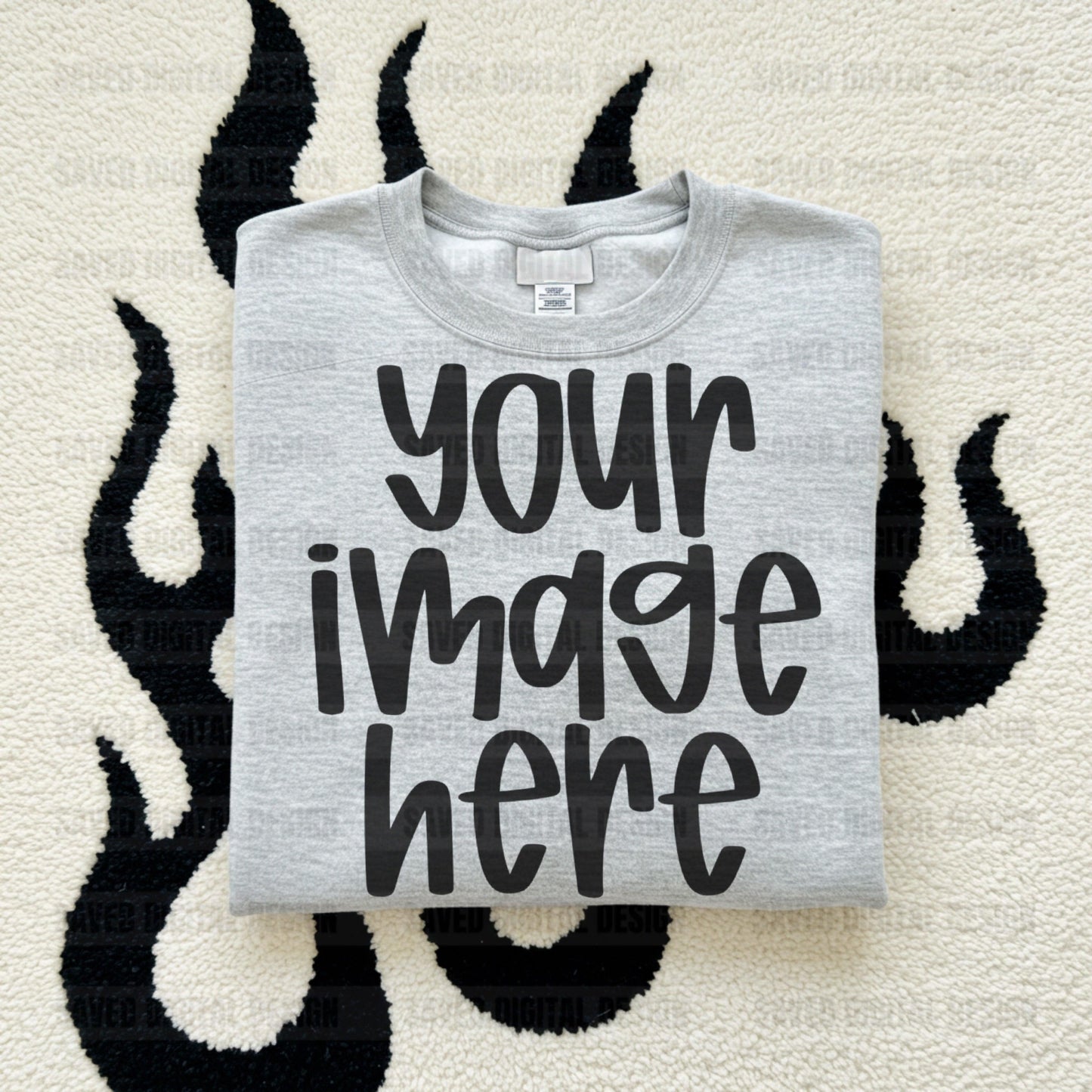 UNBRANDED GREY SWEATSHIRT MOCK