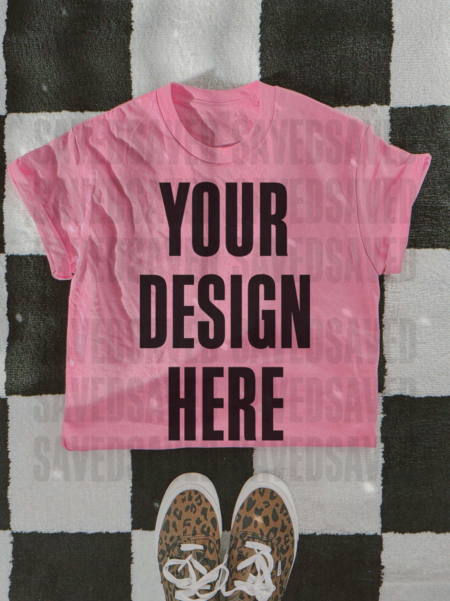 DISCO DAZZLE HOT PINK MOCK UP