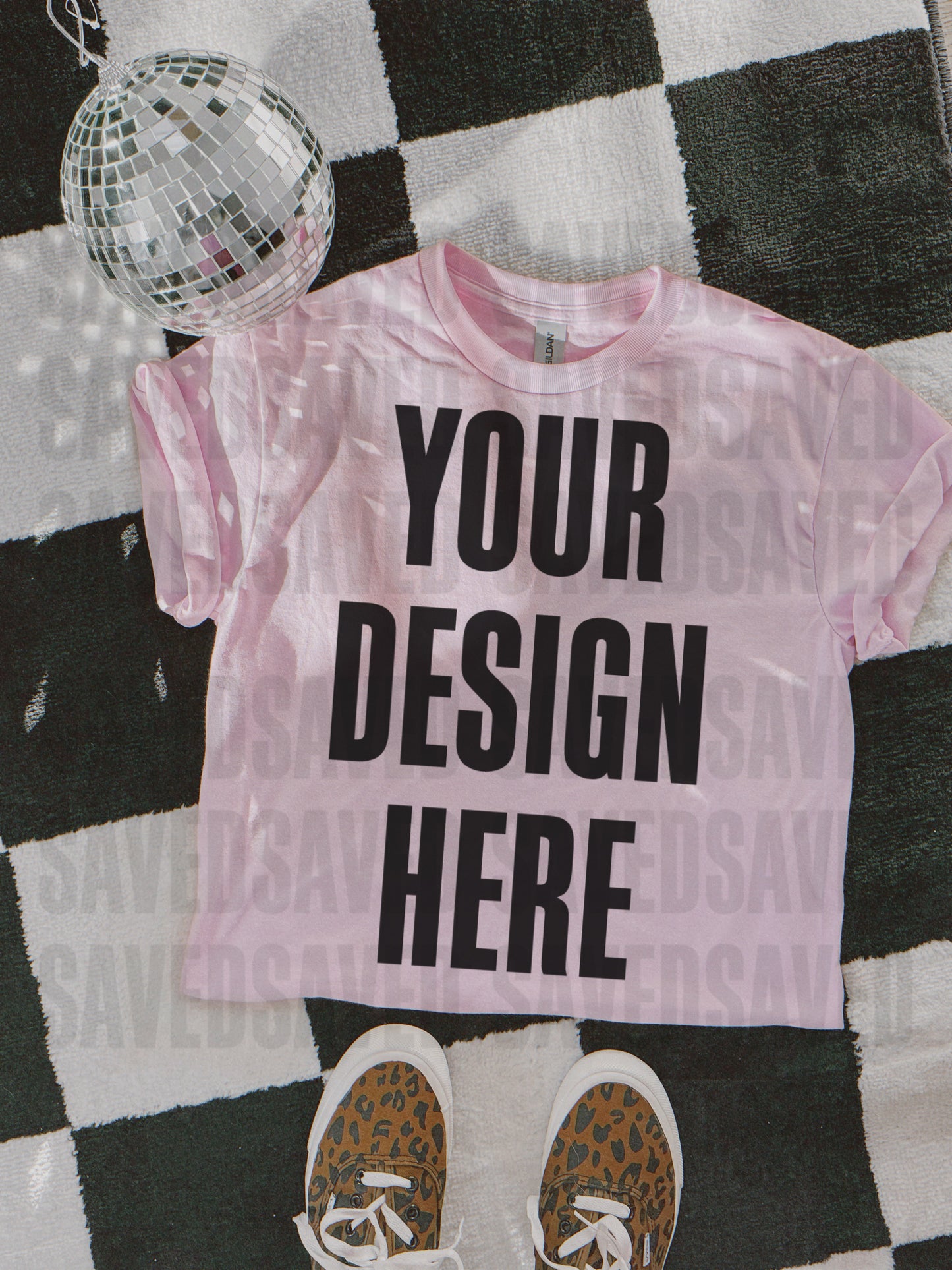 DISCO DAZZLE LIGHT PINK MOCK UP