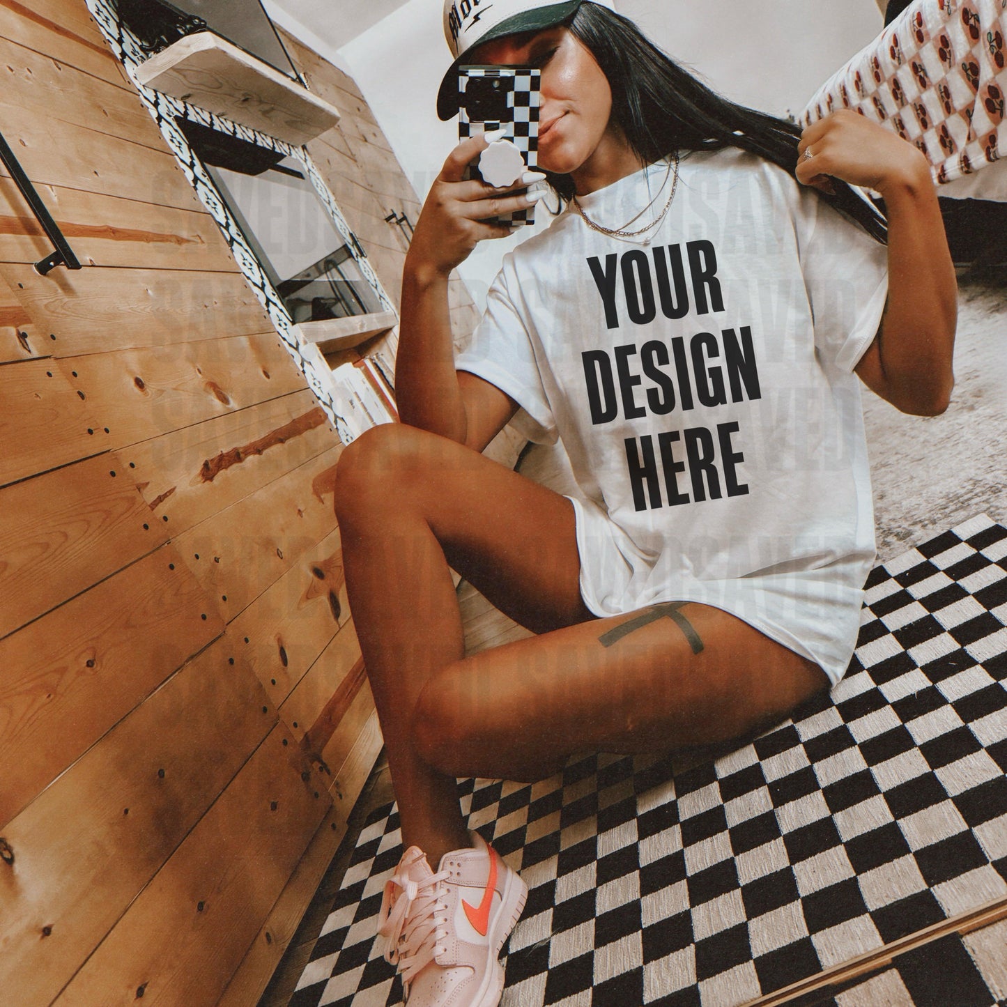 RAD MOCK WHITE T-SHIRT