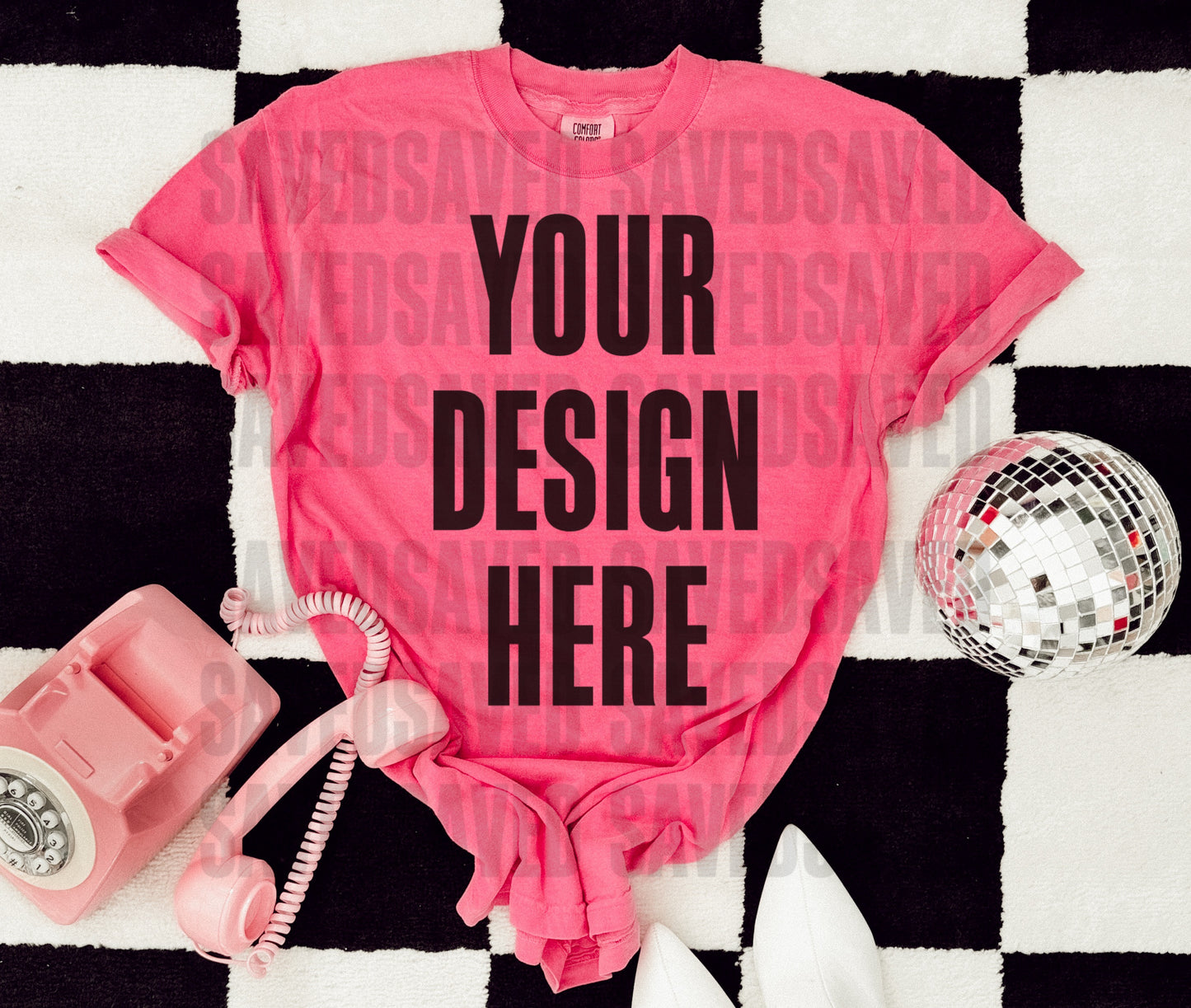 COMFORT COLOR MOCK - NEON PINK