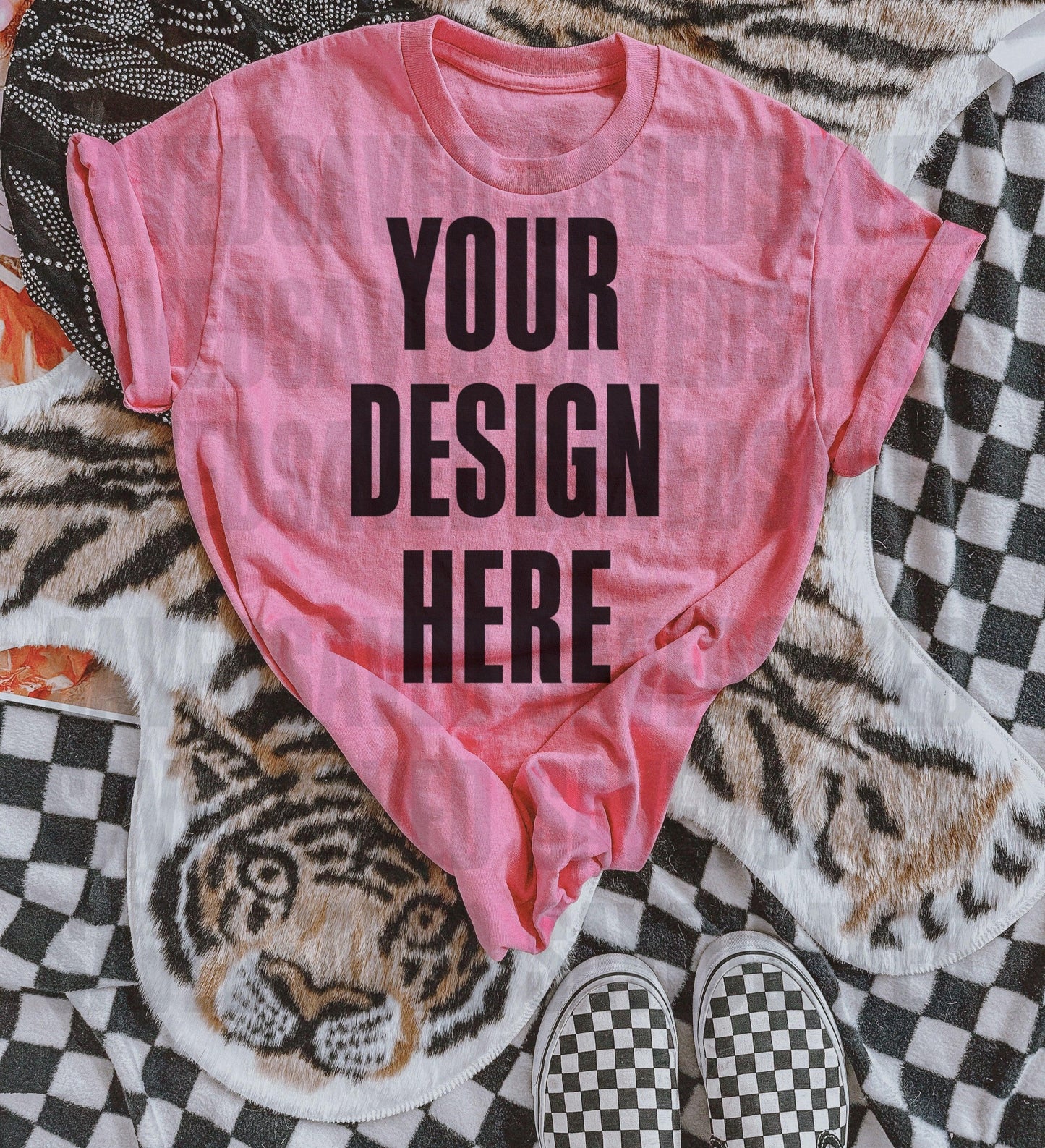 RUSHIN' RAD MOCK - PINK TEE