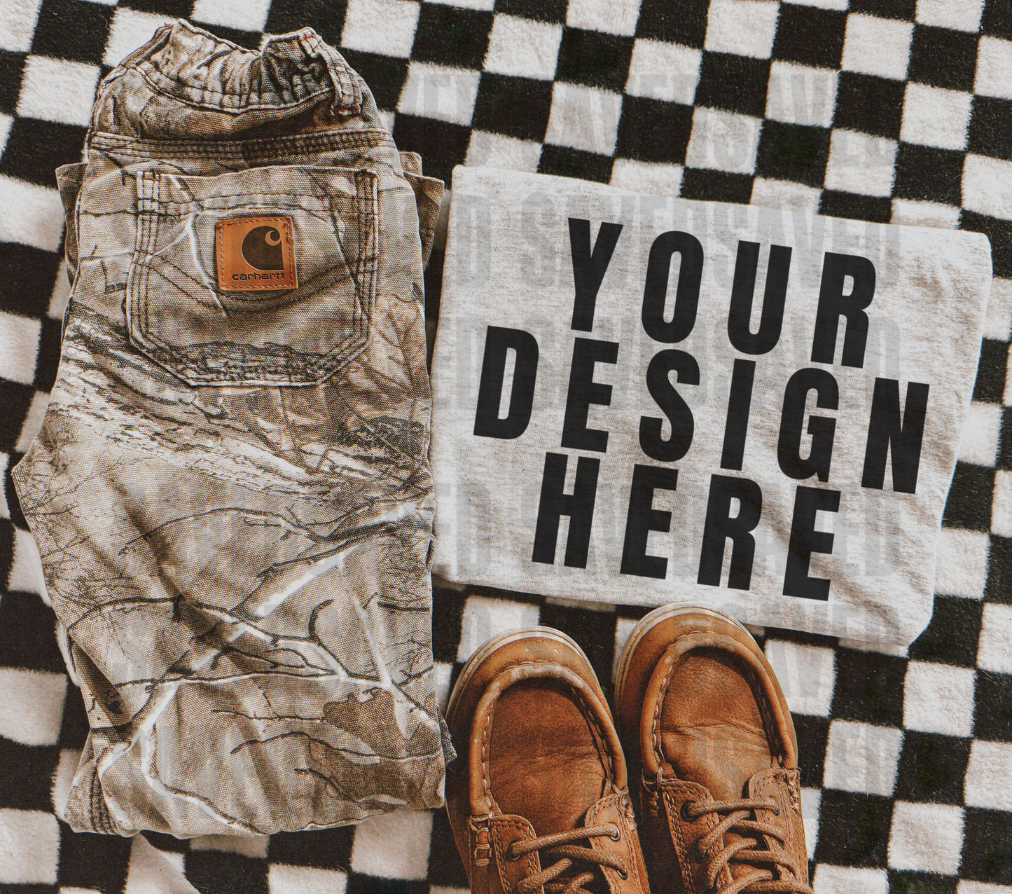 ASH BOYS CAMO KIDS MOCK