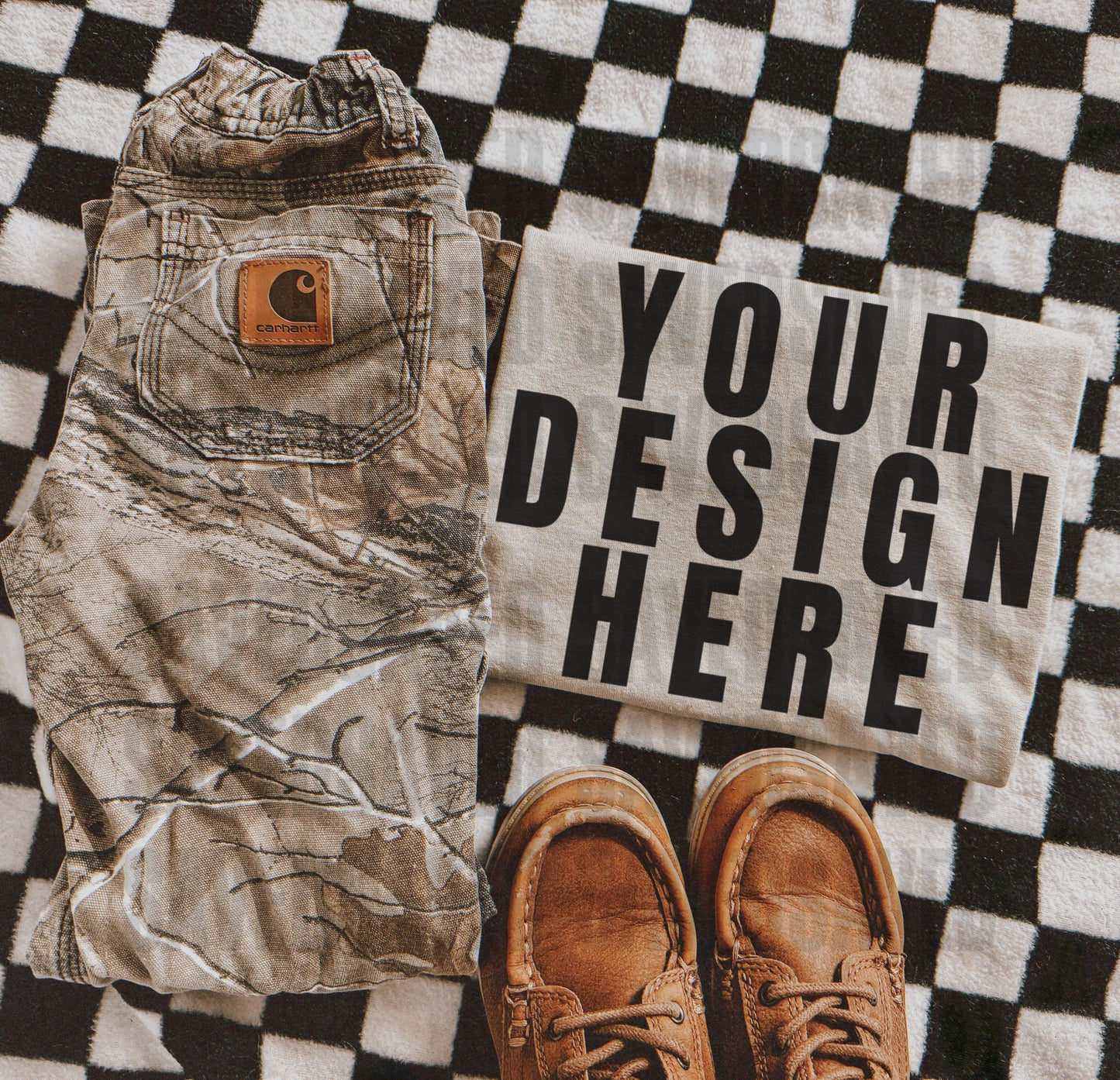 SAND BOYS CAMO KIDS MOCK