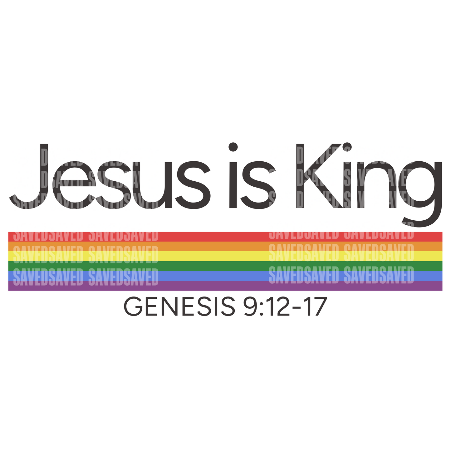 JESUS IS KING PNG