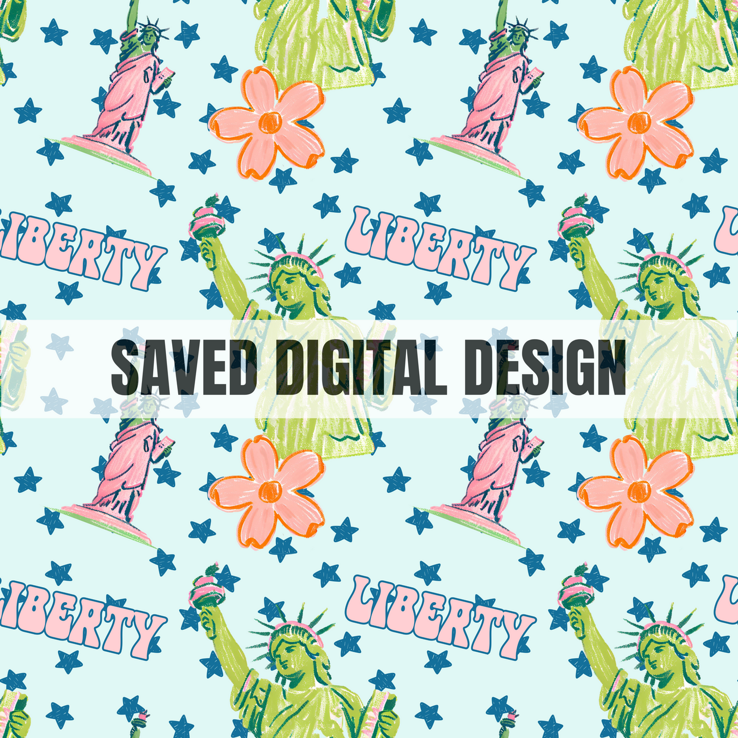 LADY LIBERTY PREPPY SEAMLESS