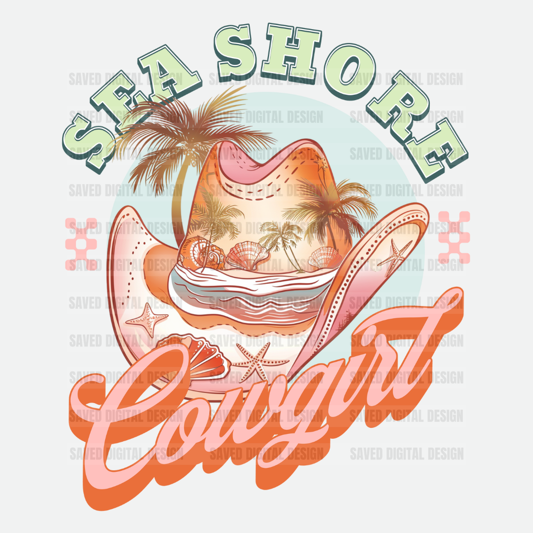 SEA SHORE COWGIRL PNG