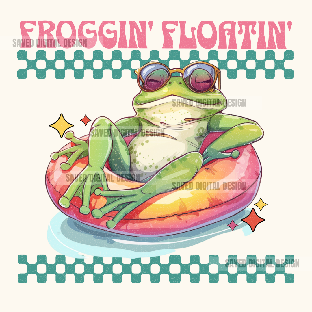 FROGGIN' FLOATIN' PNG