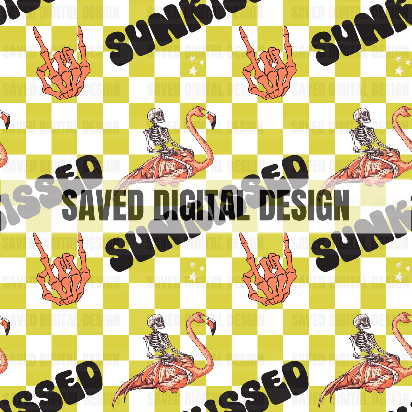 SUNKISSED SKELETON SEAMLESS