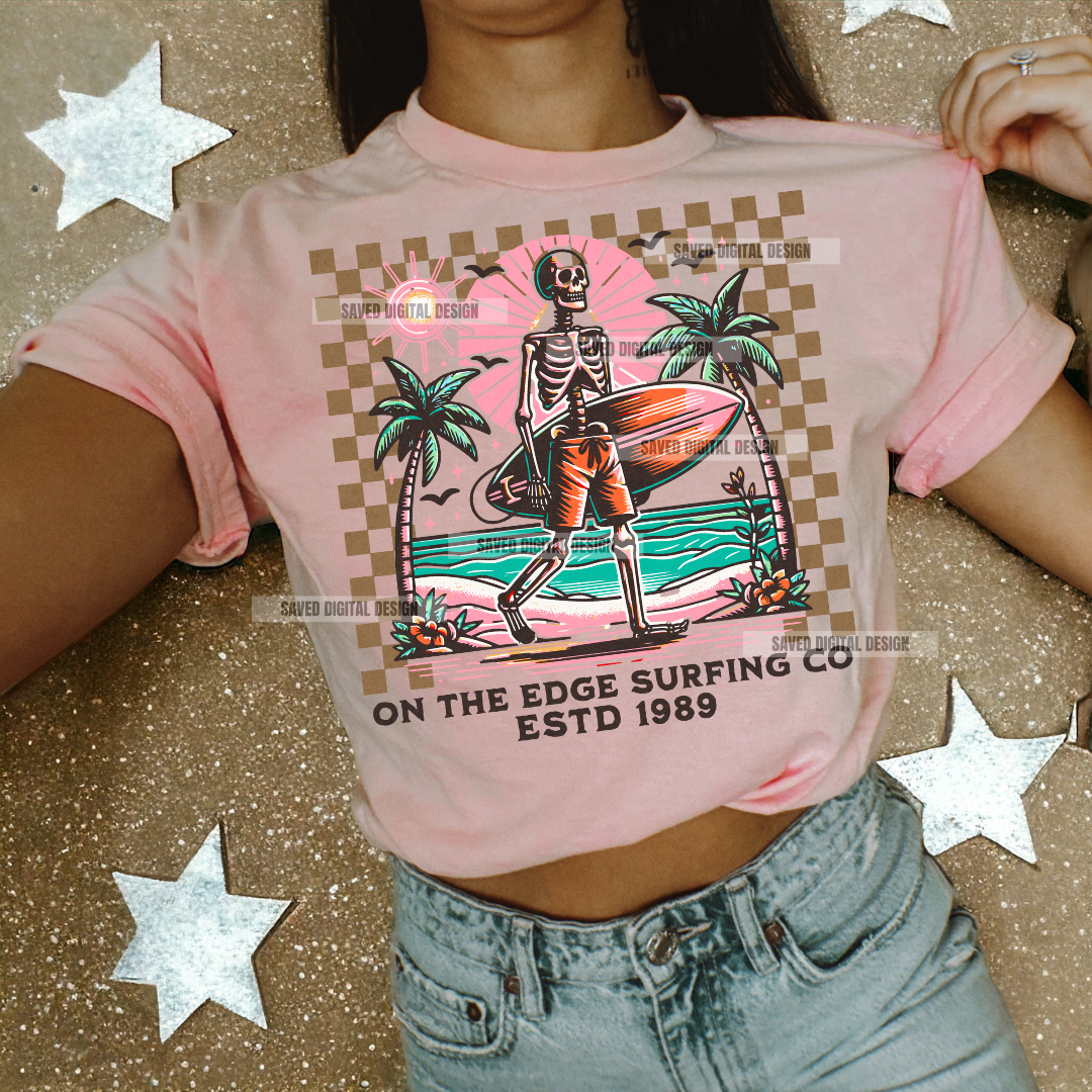 ON THE EDGE SURFING CO PNG