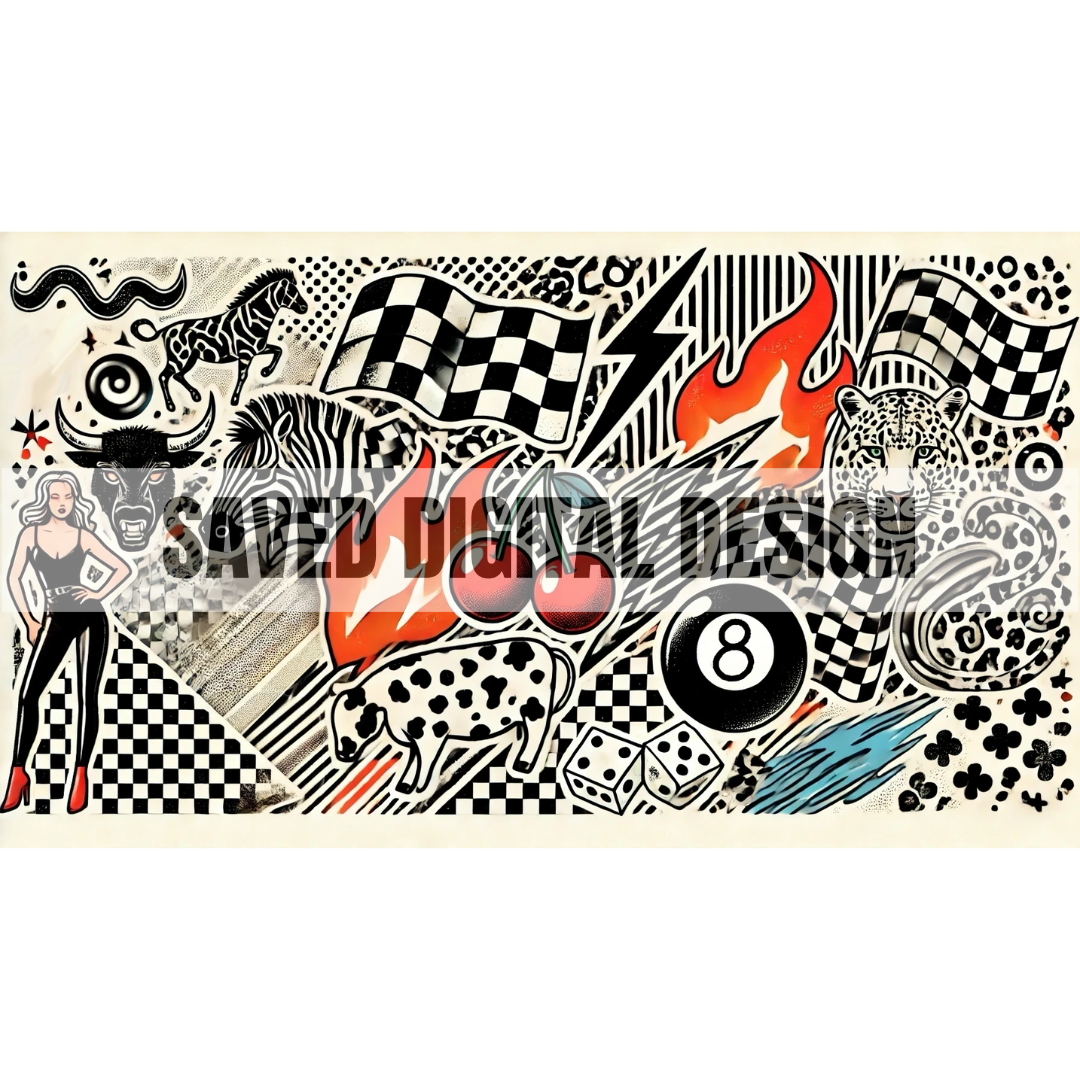 EDGY ABSTRACT FACEBOOK/WEBSITE BANNER