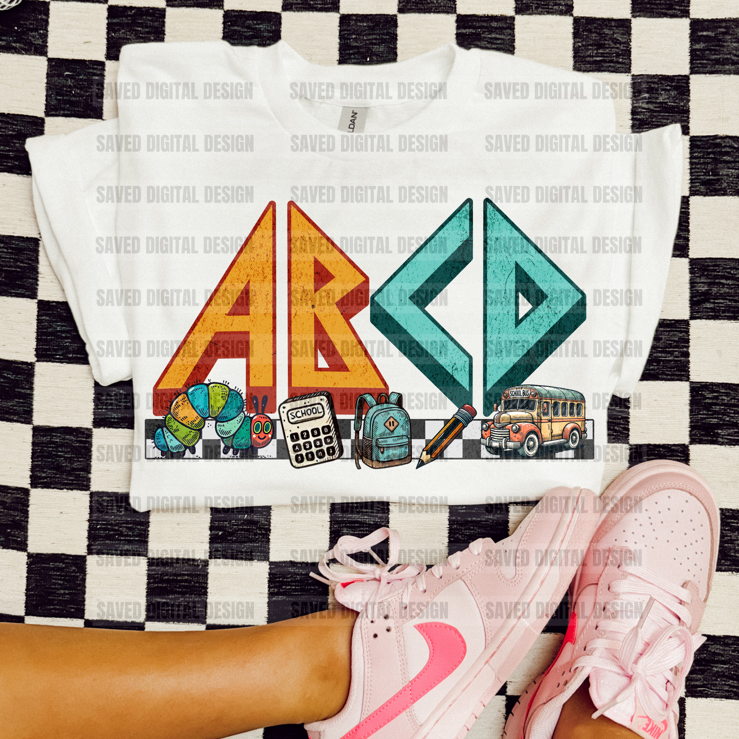 BACK TO SCHOOL ABCD EDGY PNG