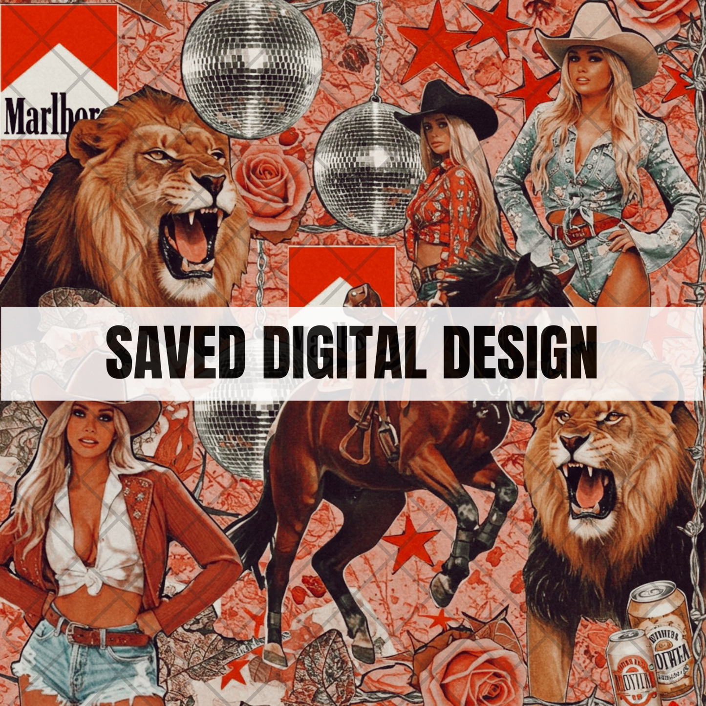 COWGIRL GRAPHIC PAPER