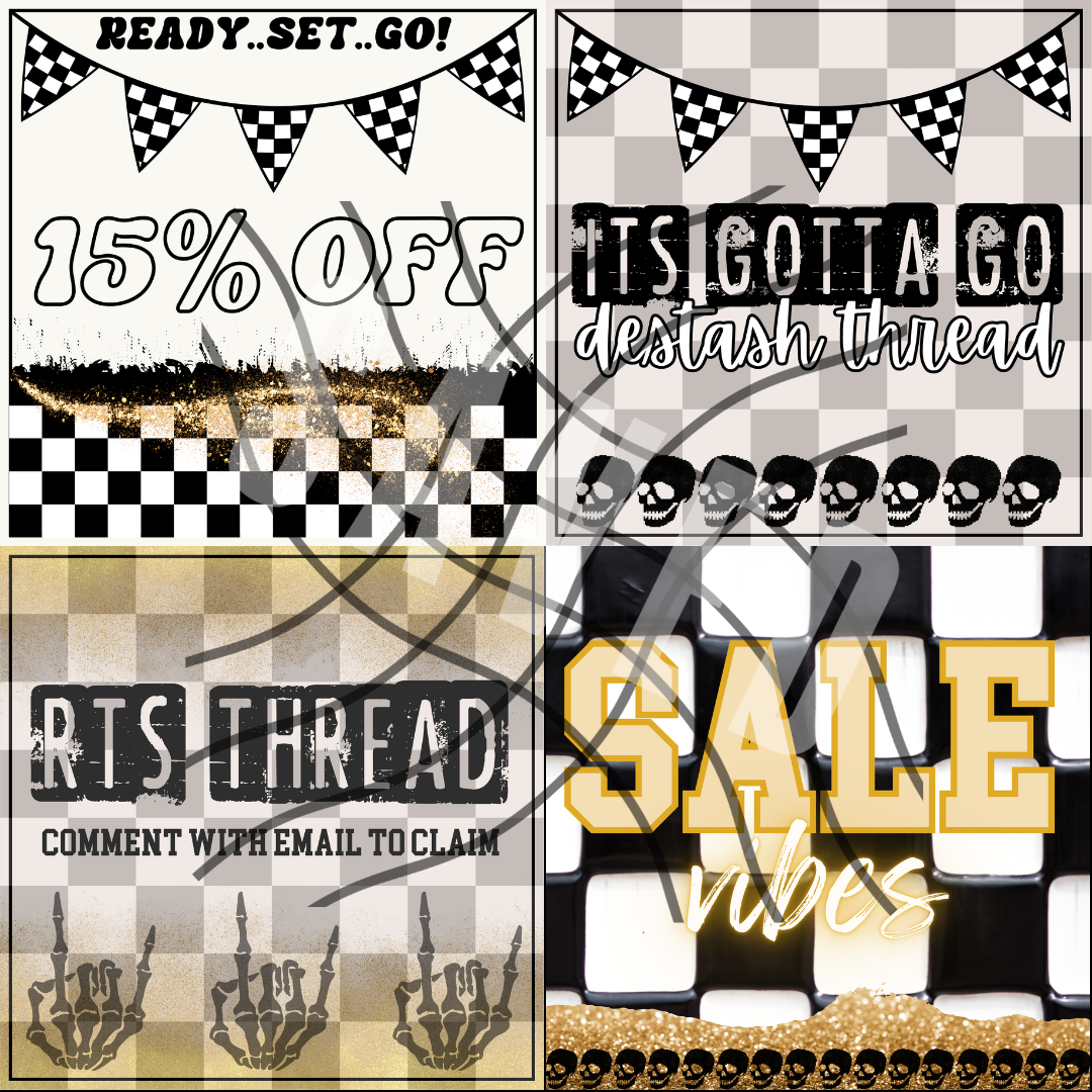 RAD ADVERTISEMENT BUNDLE OF 4 **EXCLUSIVE TO BUYER**