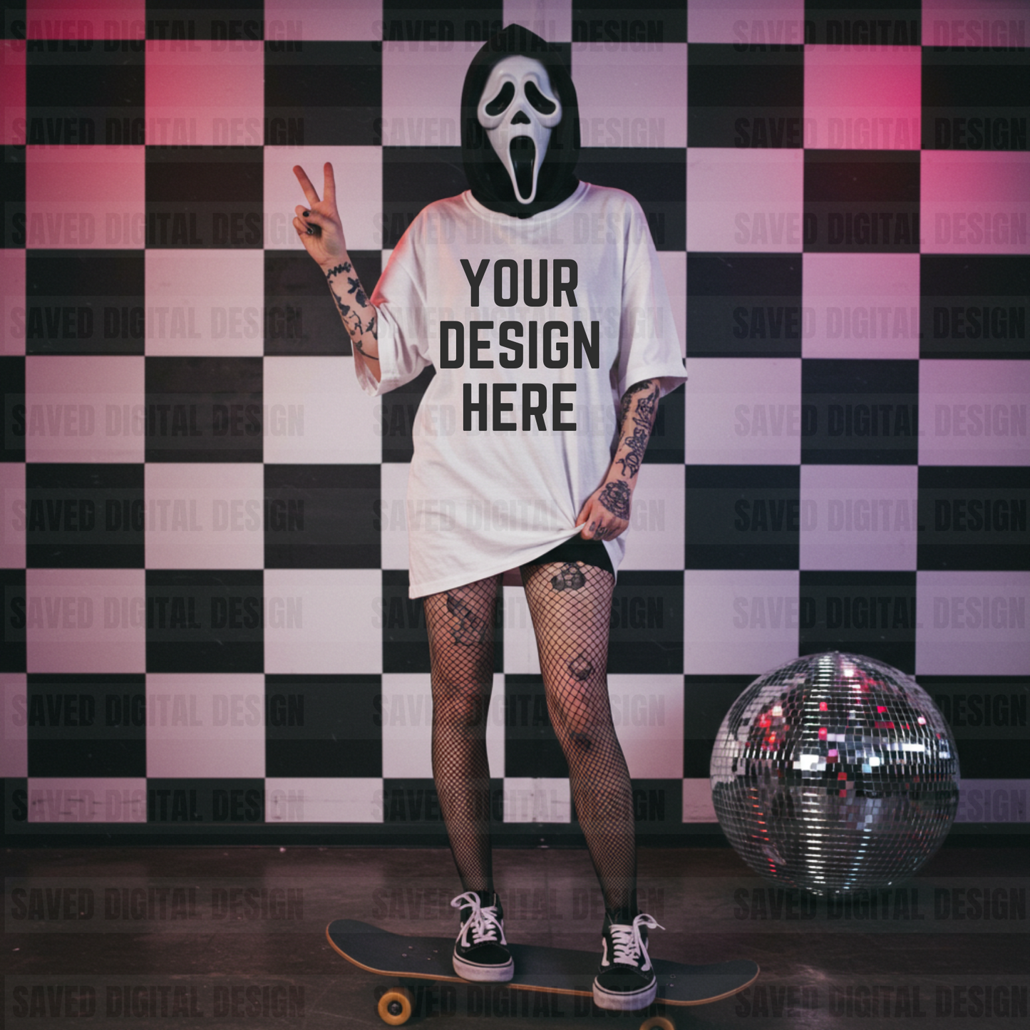 GHOST THEMED MOCKS - 15 + 2 FREEBIES