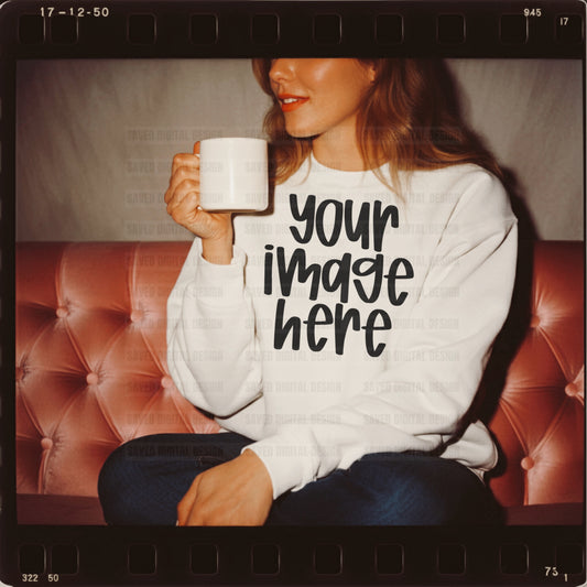 UNBRANDED WHITE SWEATSHIRT MOCK
