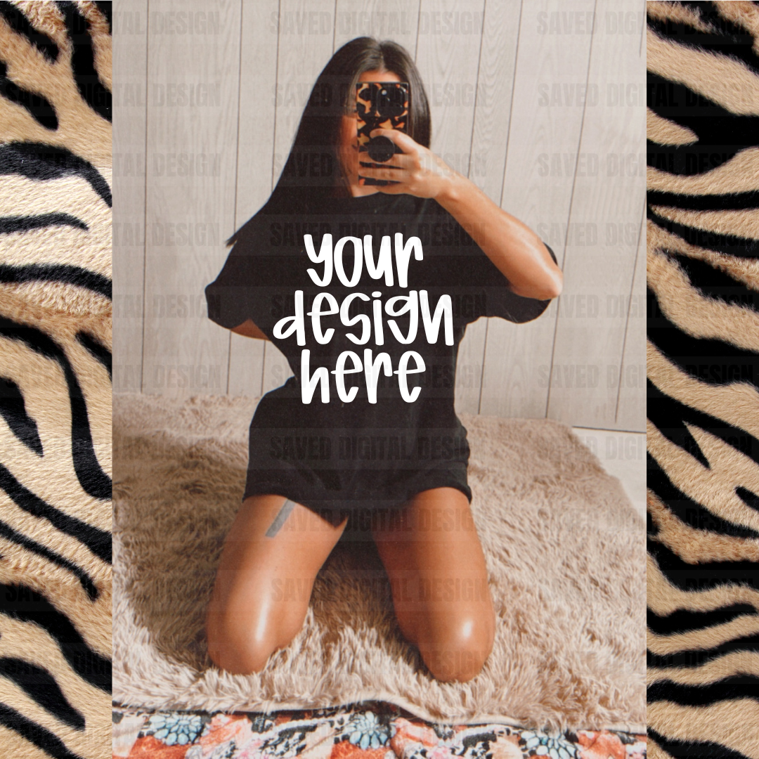 Homebody- BLACK TSHIRT MOCK BUNDLE OF 5
