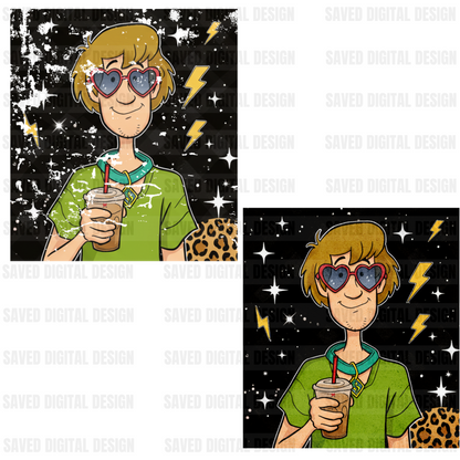 CHARACTER COFFEE CARDS - CARTOONS - bundle