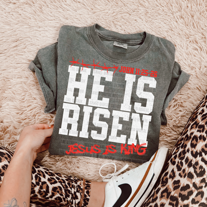 HE IS RISEN BLACK + WHITE VERSION
