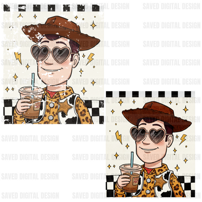 CHARACTER COFFEE CARDS - CARTOONS - bundle