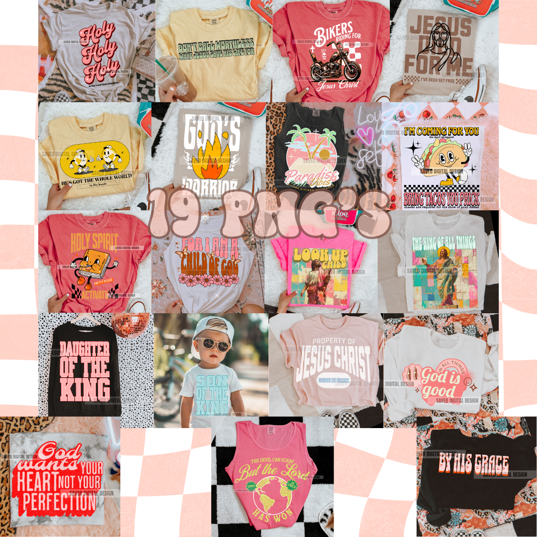 RETRO JESUS DROP - 19 FILES